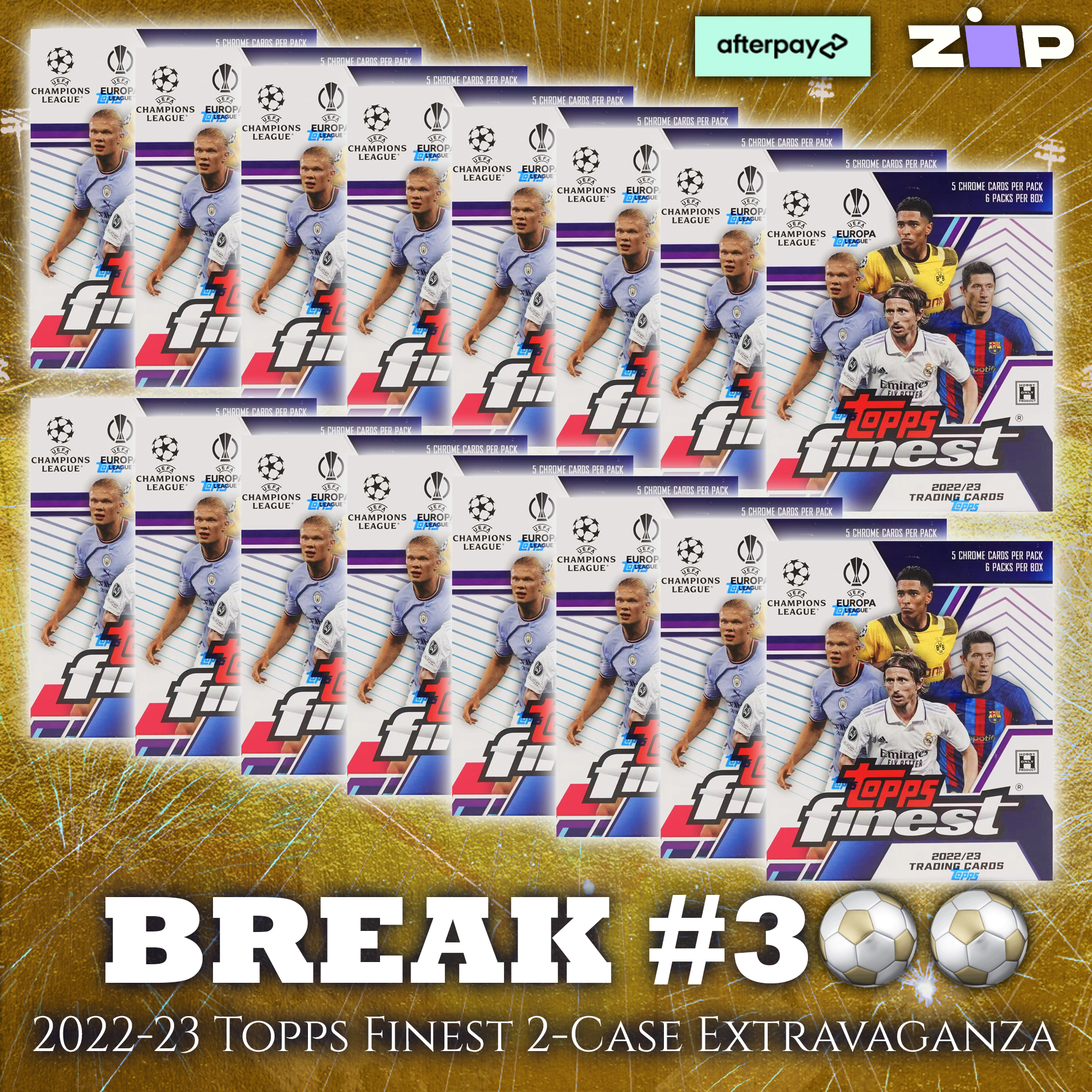 🔱Break #300🔱 2022-23 Topps Finest UEFA 2-Caser [Pick Your Team/Pick Your Player]