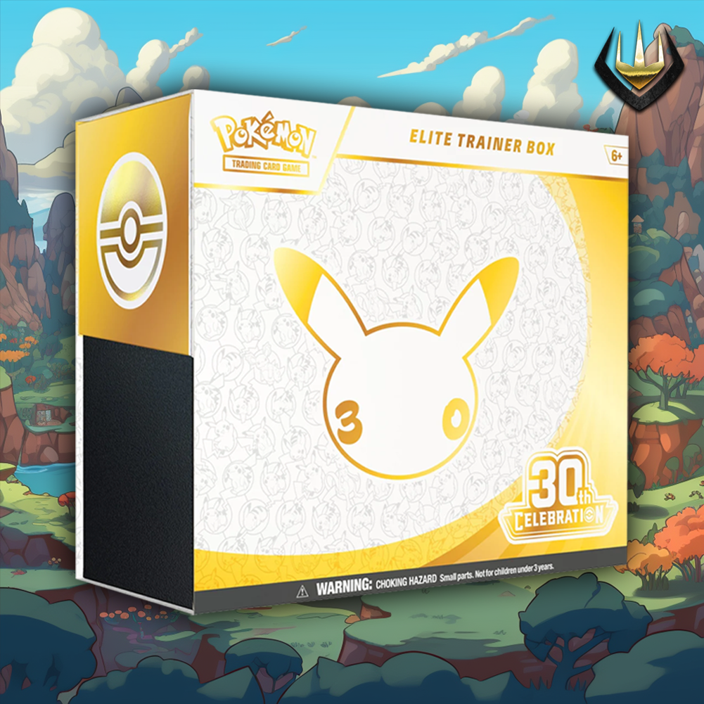 30th Celebration Pokemon ETB Elite Trainer Box