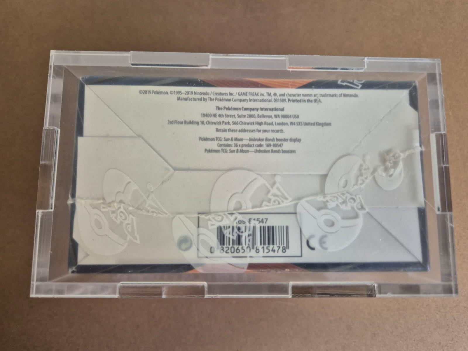 Unbroken Bonds Pokemon Booster Box