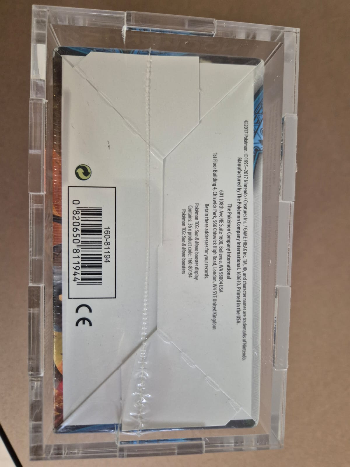 Sun & Moon Base Set Pokemon Booster Box