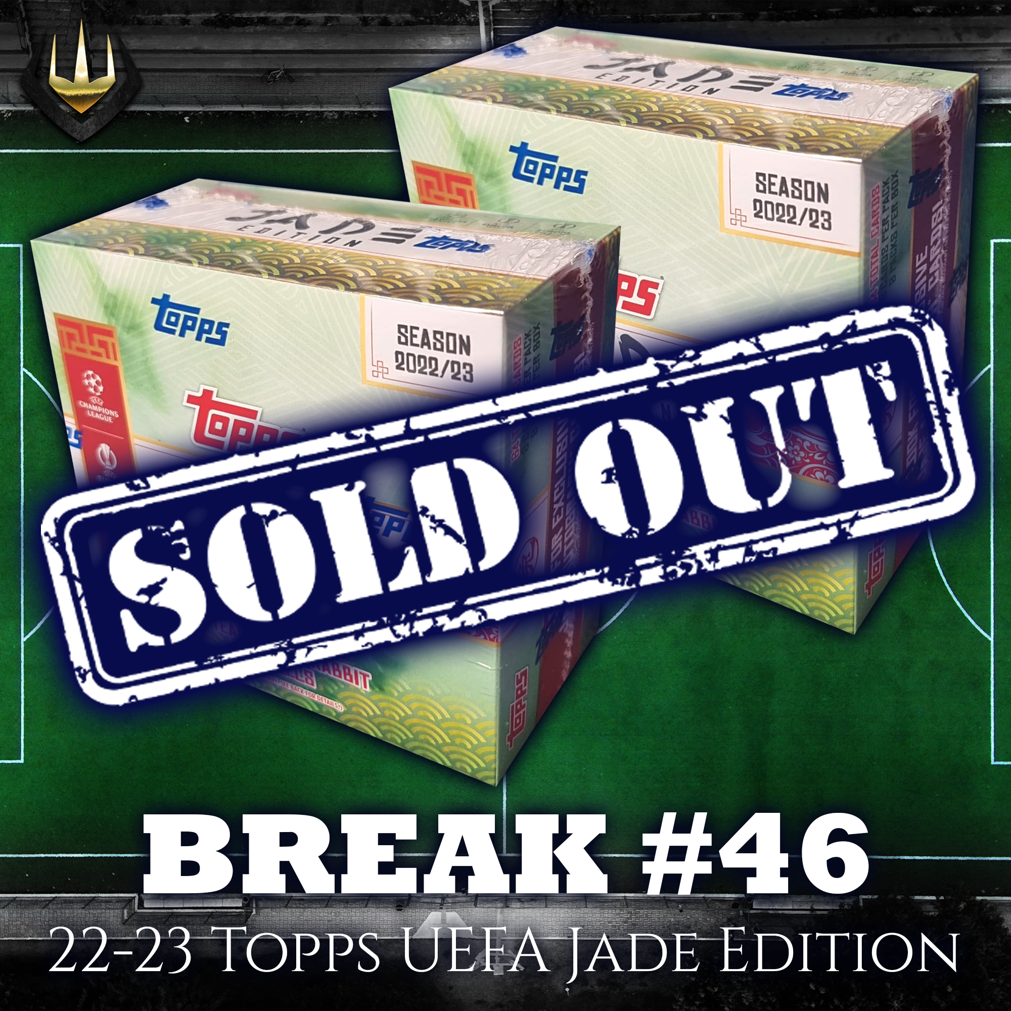 Break #46 2022-23 Jade Edition UEFA Club Competitions x2 [Pick Your Team]