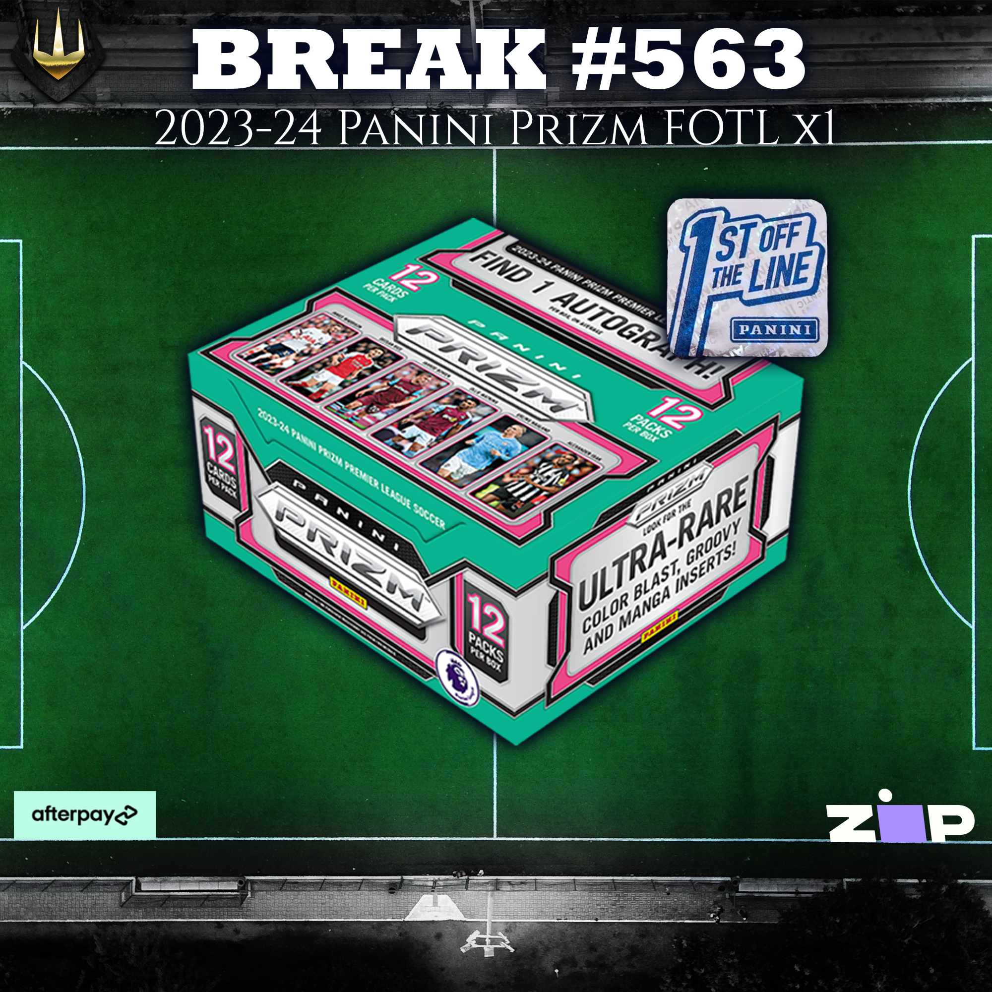 #563 2023-24 Panini Prizm Premier League FOTL Box x1 [Pick Your Team]