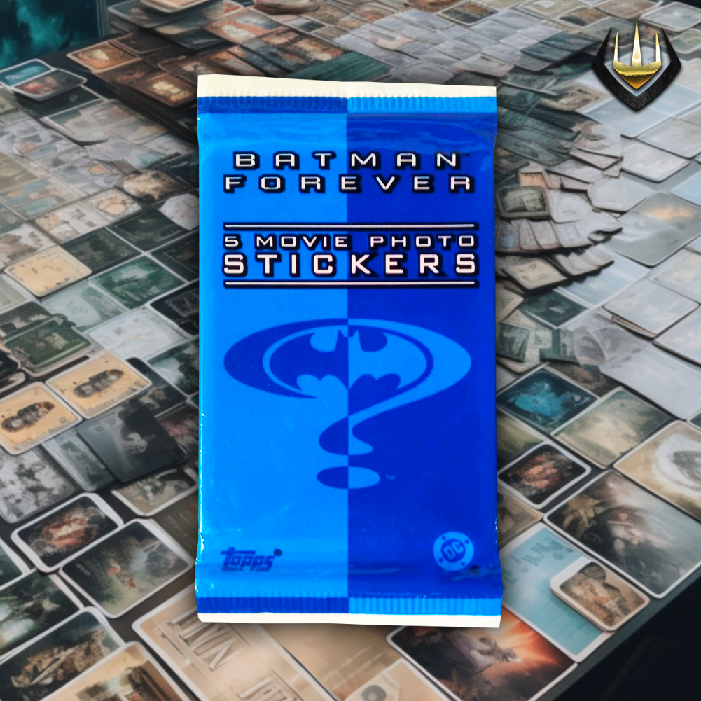 5 Movie Photo Stickers Batman Forever Pack [Topps 1995]