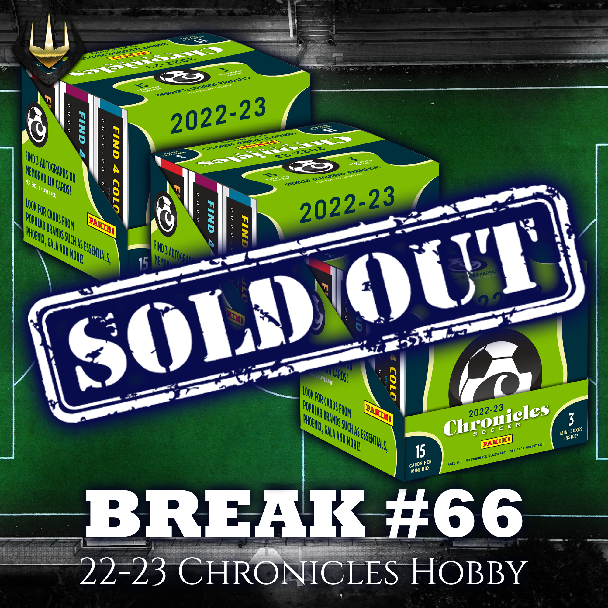 Break #66 2022-23 Panini Chronicles Soccer Hobby x3 [Pick Your Team]