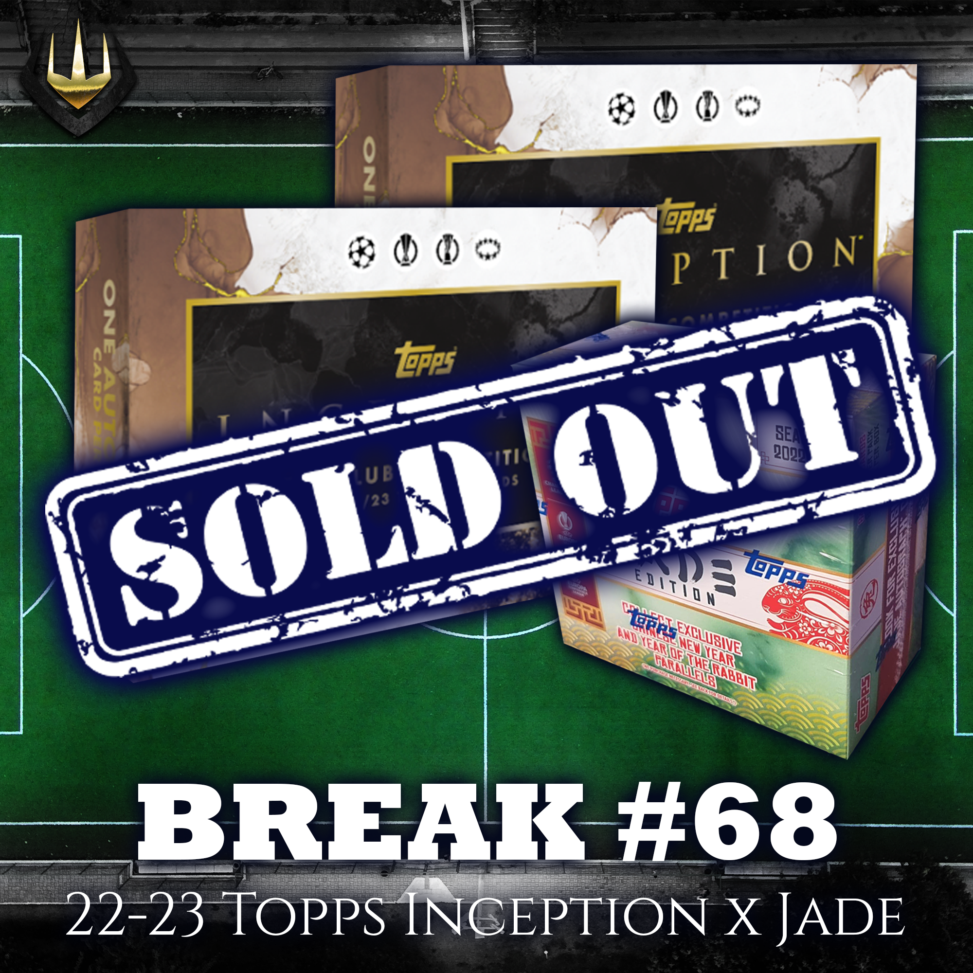 Break #68 2022-23 Topps Inception x2 Jade Hobby x1 [Pick Your Team]