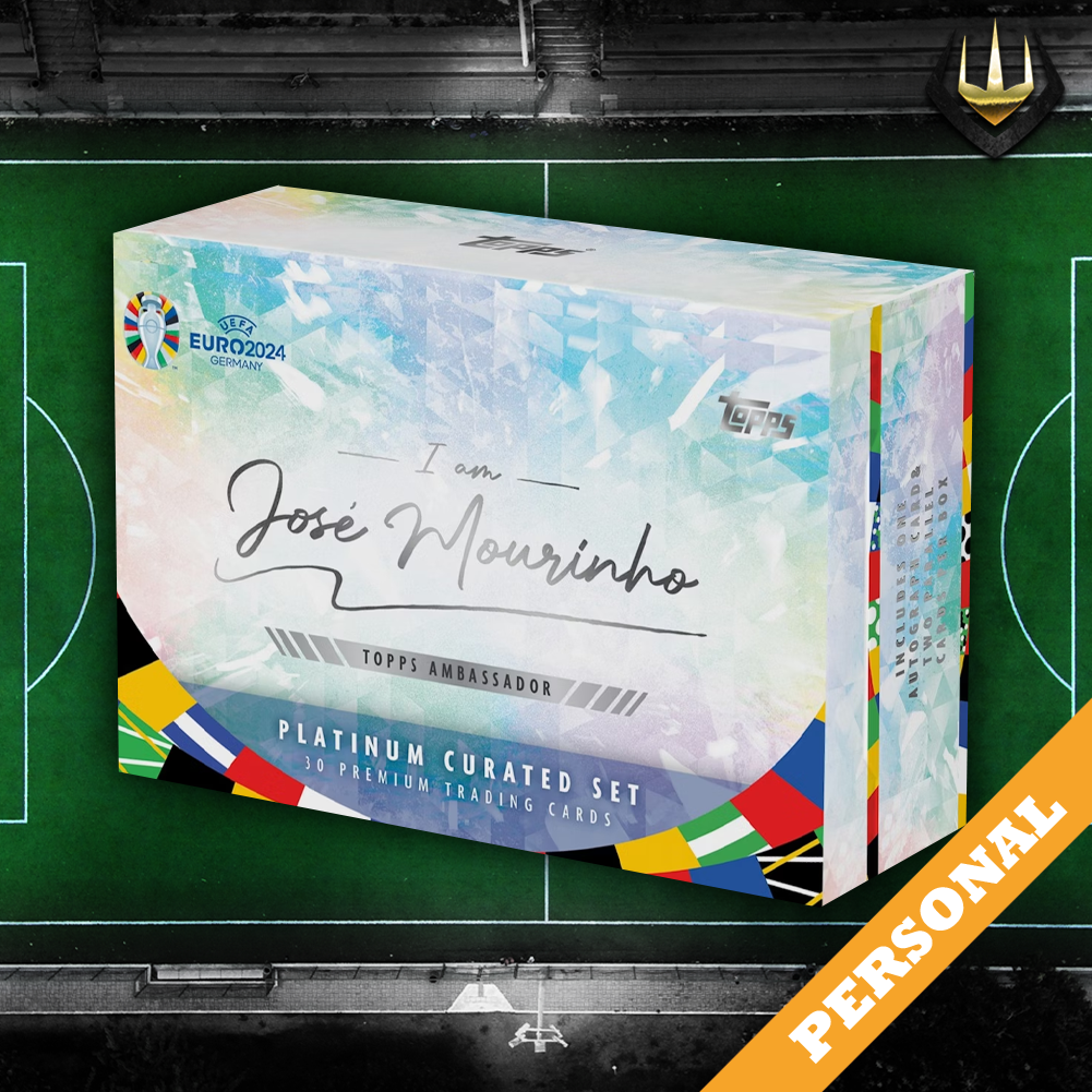 2024 Topps Jose Mourinho EURO Platinum Curated Soccer Hobby Box [PERSONAL BREAK]