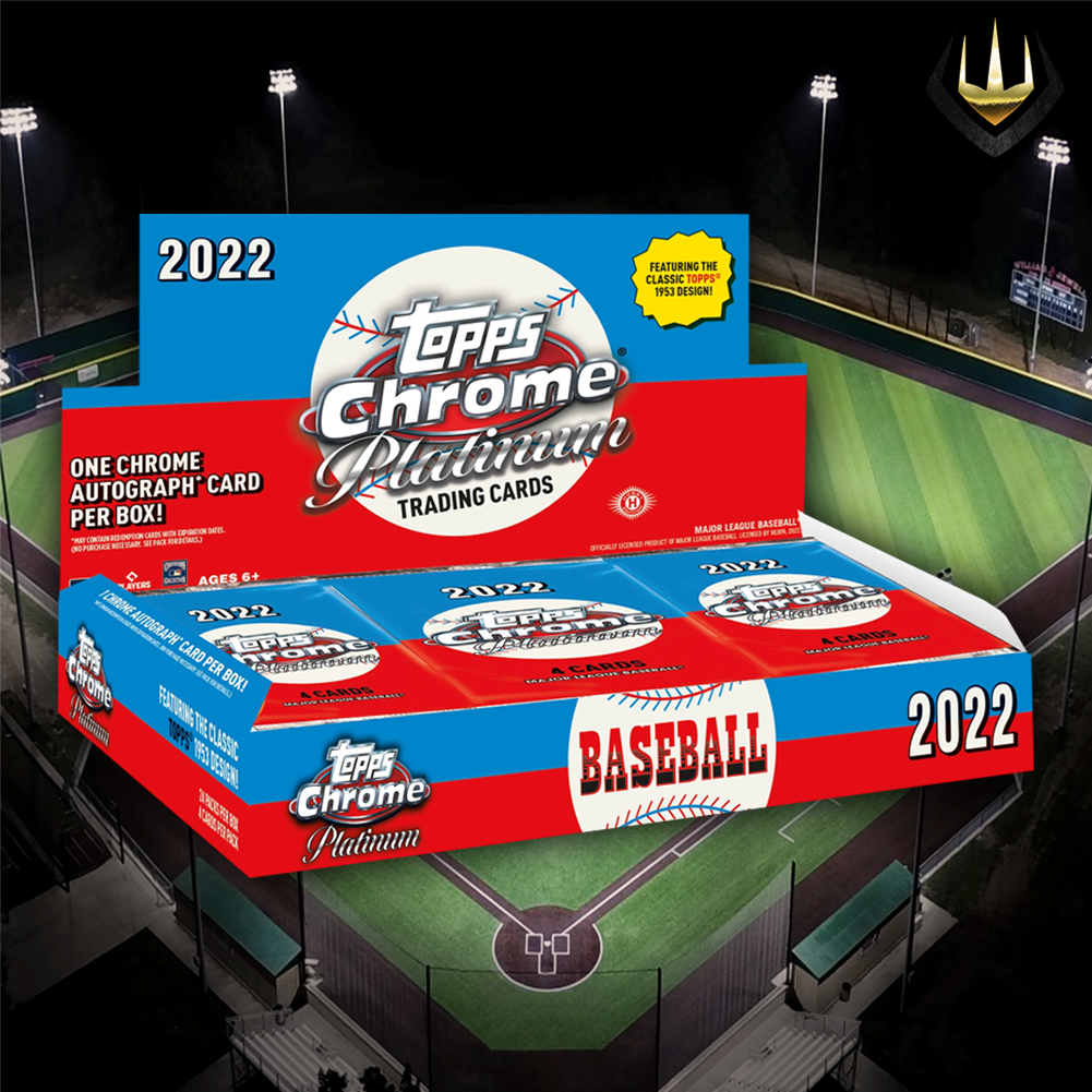 2022 Topps Chrome Platinum '53 MLB Baseball Hobby Box