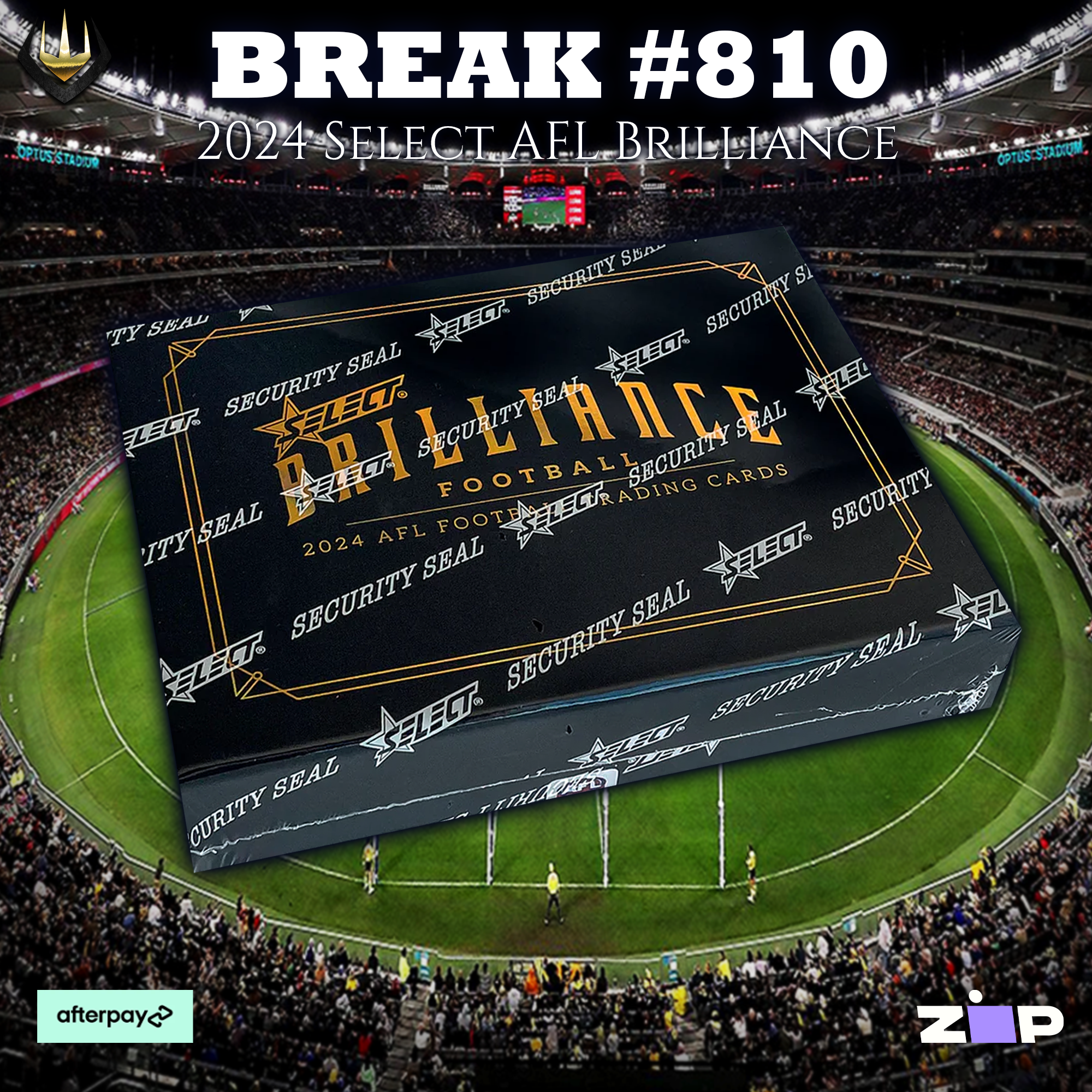 #810 2024 Select Brilliance Superstars AFL Footy Box x1 [Pick Your Team]