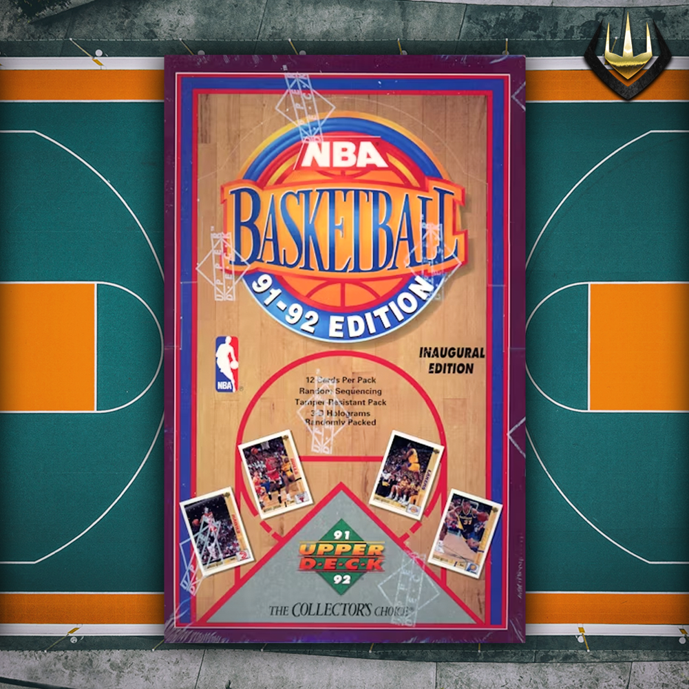 1991-92 Upper Deck Inaugural Edition Basketball NBA Hobby Box