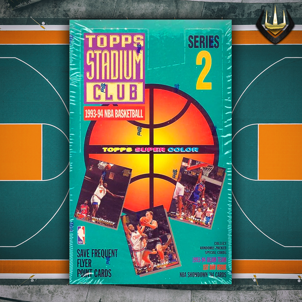 1993-94 Stadium Club Series 2 Basketball NBA Hobby Box