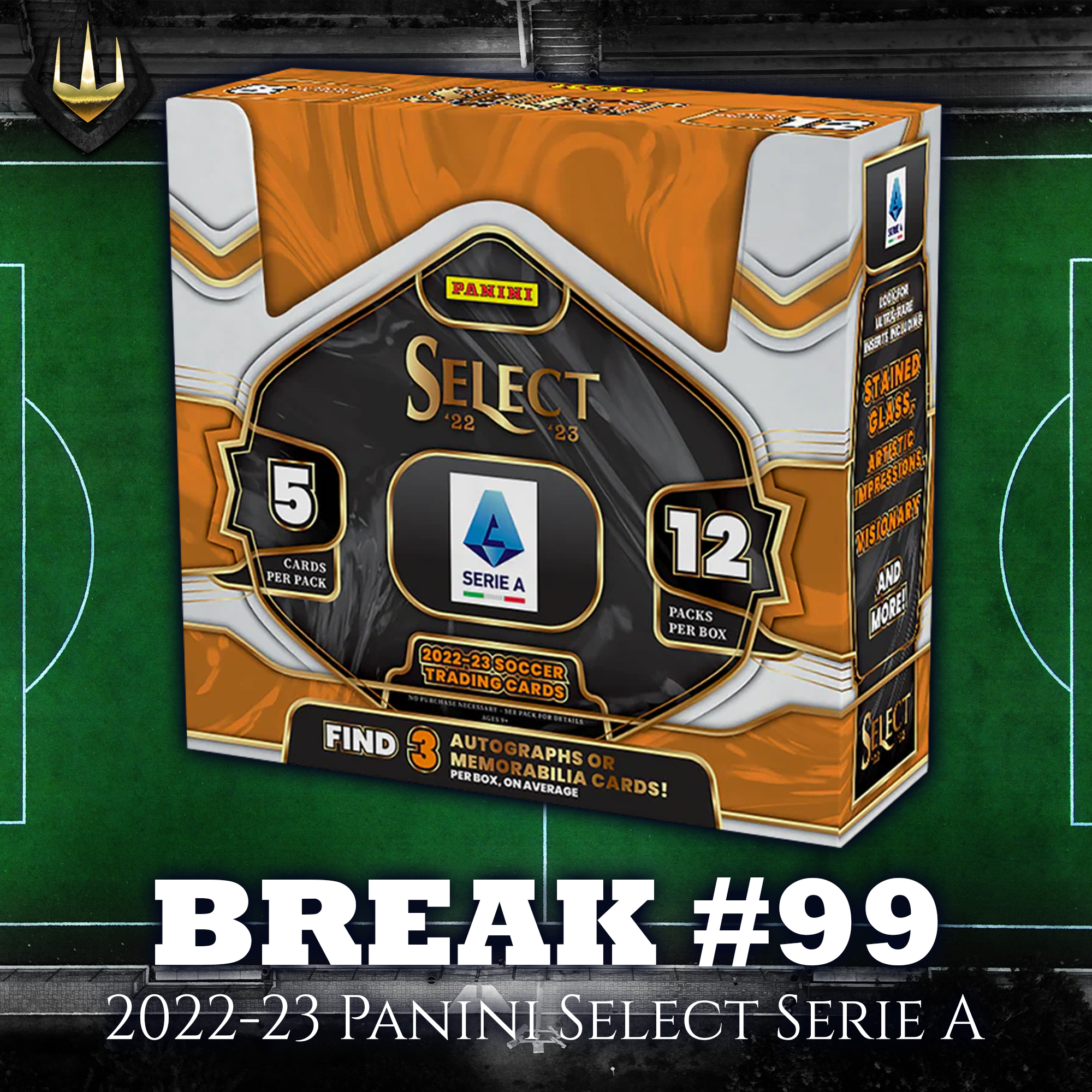 Break #99 2022-23 Panini Select Serie A Hobby x1 [Pick Your Team]