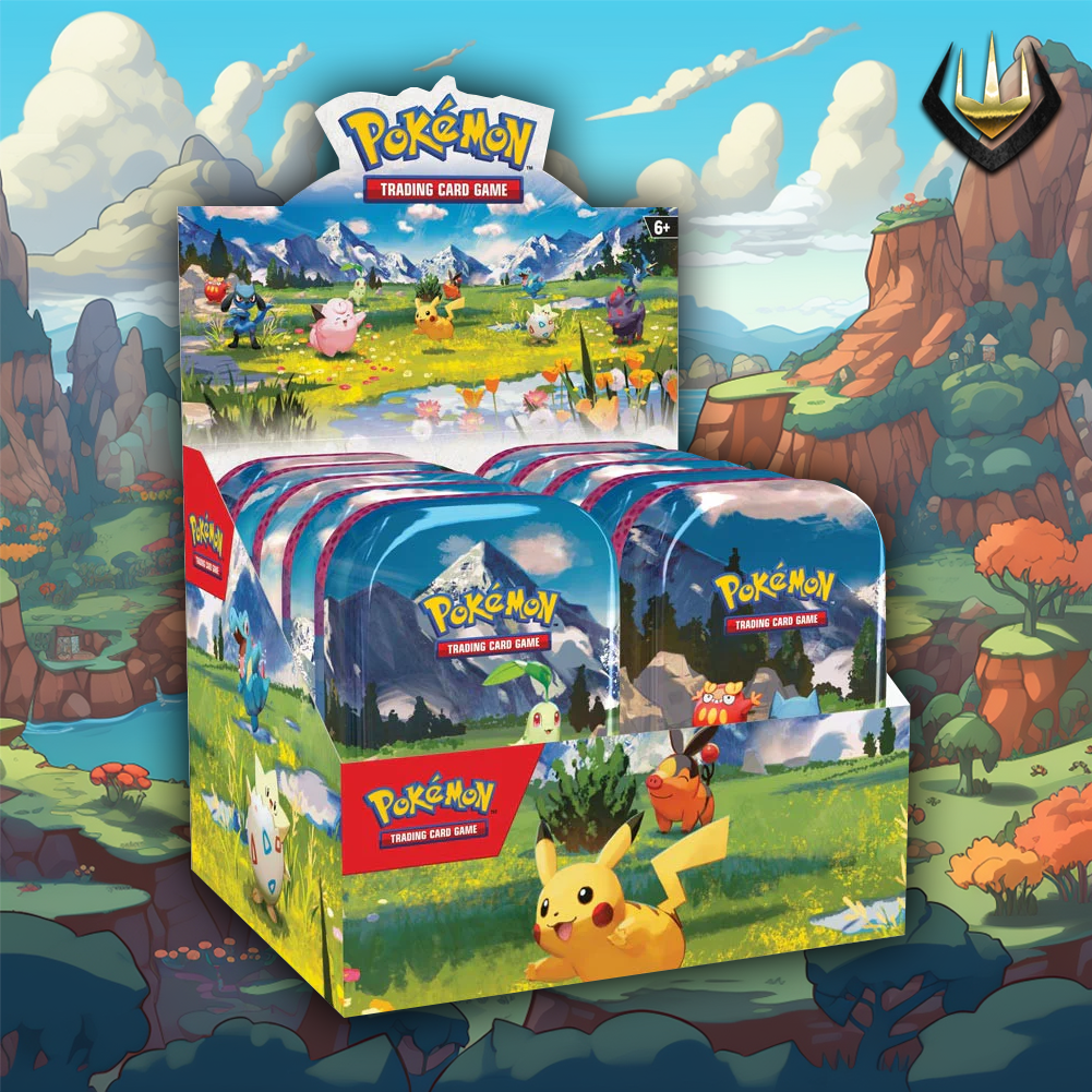 Ascended Heroes Pokémon Mini Tin Sealed Display Box [10 Mini Tins]