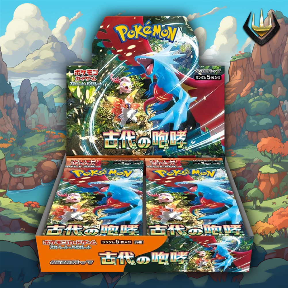 Ancient Roar Sv4k Pokemon Japanese Booster Box Ancient Roar Sv4k Pokemon Japanese Booster Box