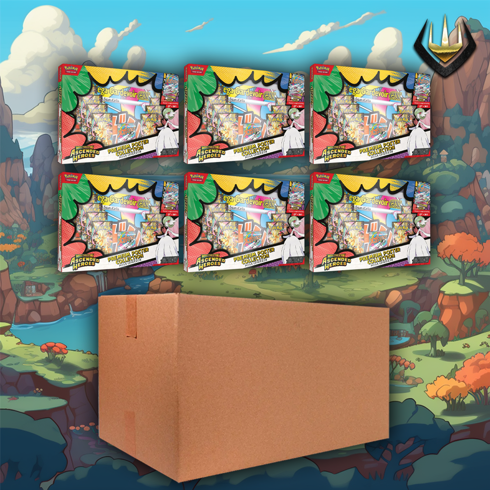 Ascended Heroes Poster Collection Pokemon Case [6 Boxes/Case]