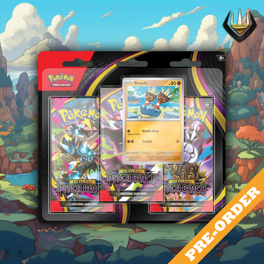 Pitch Black Pokémon Blister Pack [3 Packs] [Pre-Order 17/7]