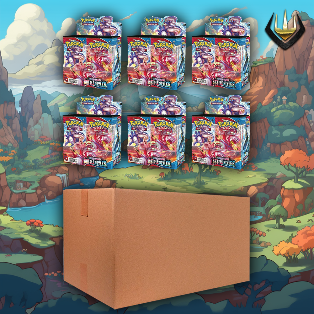 Battle Styles Pokemon Sealed Case [6 Booster Boxes/Case]
