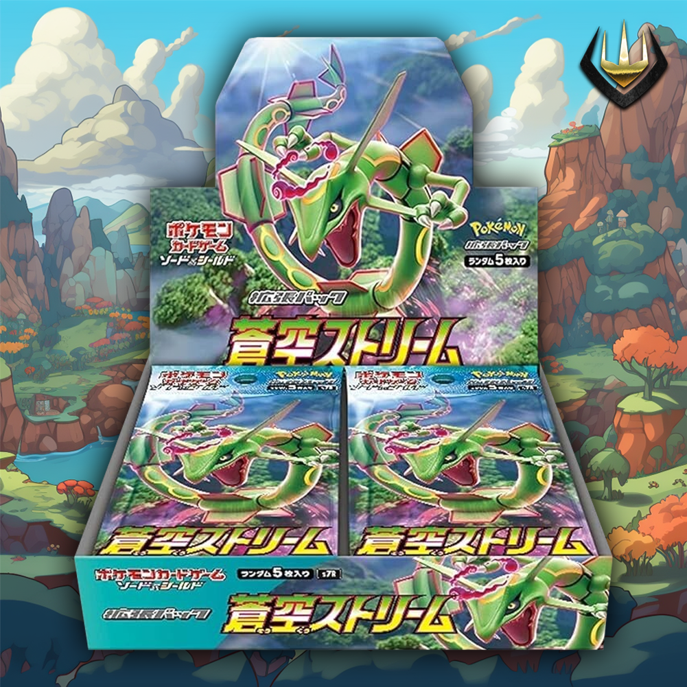 Blue Sky Stream S7r Pokemon Japanese Booster Box Blue Sky Stream S7r Pokemon Japanese Booster Box