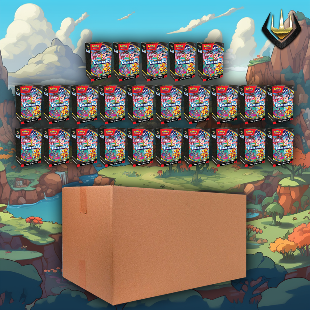 Chaos Rising Pokemon Booster Bundle Case [25 Boxes/Case]