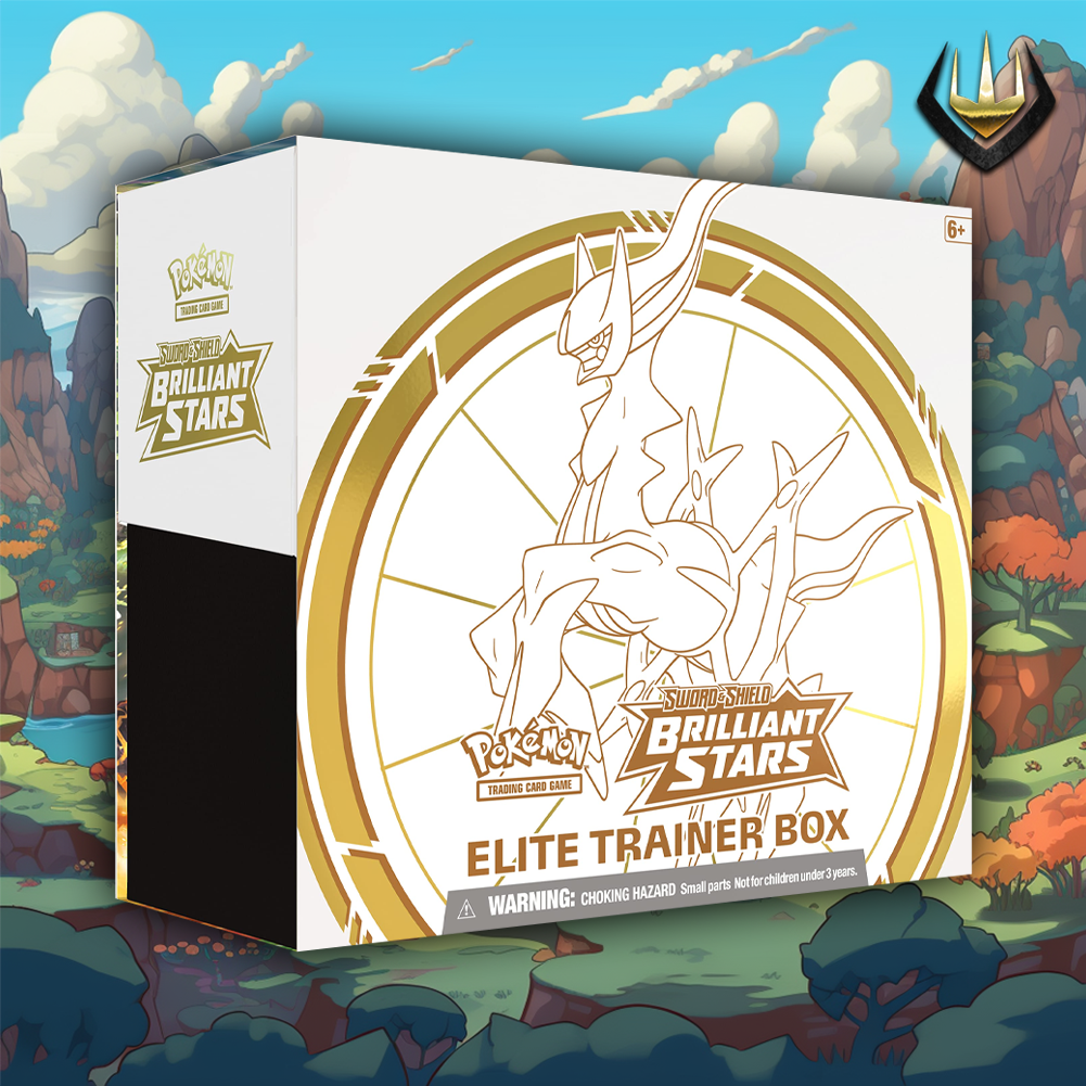 Brilliant Stars Pokemon ETB Elite Trainer Box