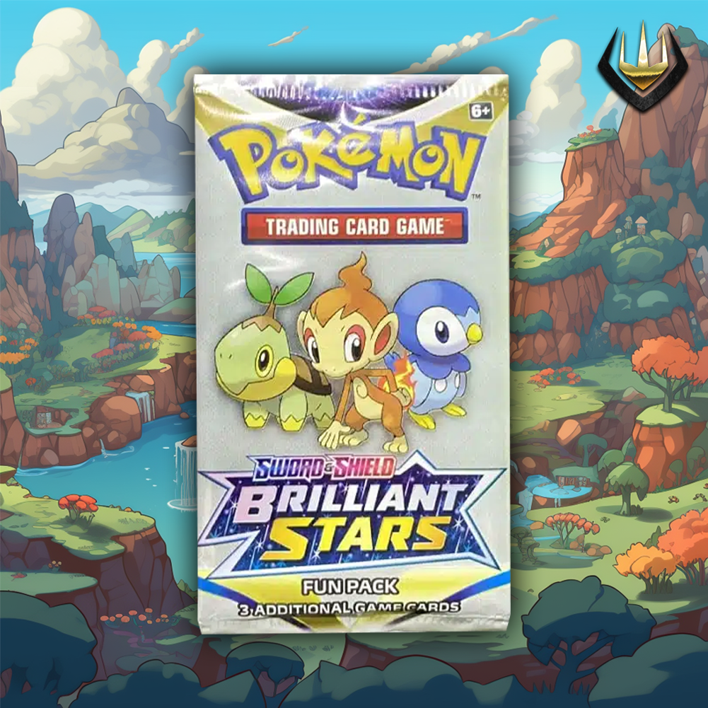 Brilliant Stars Pokemon Fun Pack [Random Art] [3 Cards]