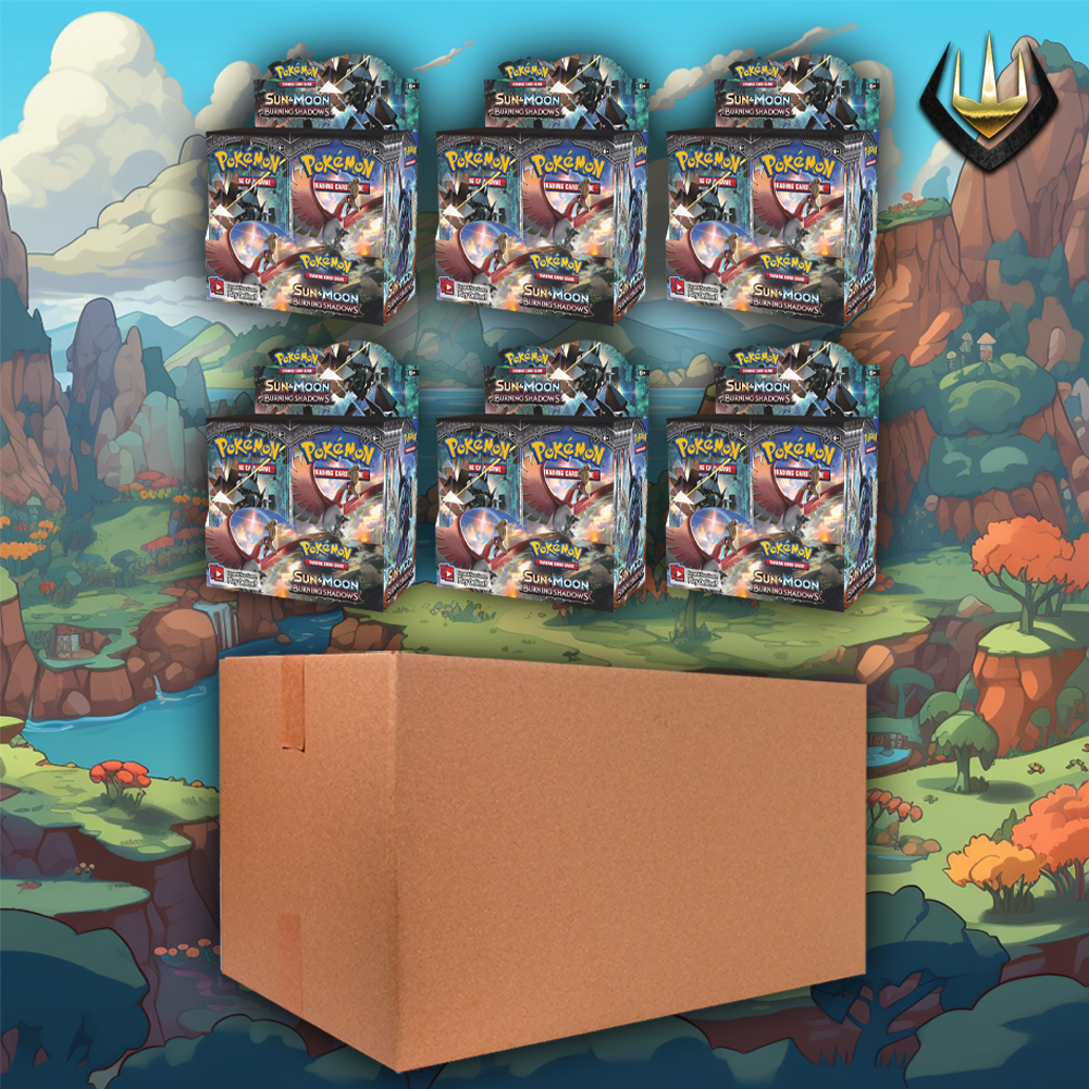 Burning Shadows Pokemon Sealed Case [6 Booster Boxes/Case]