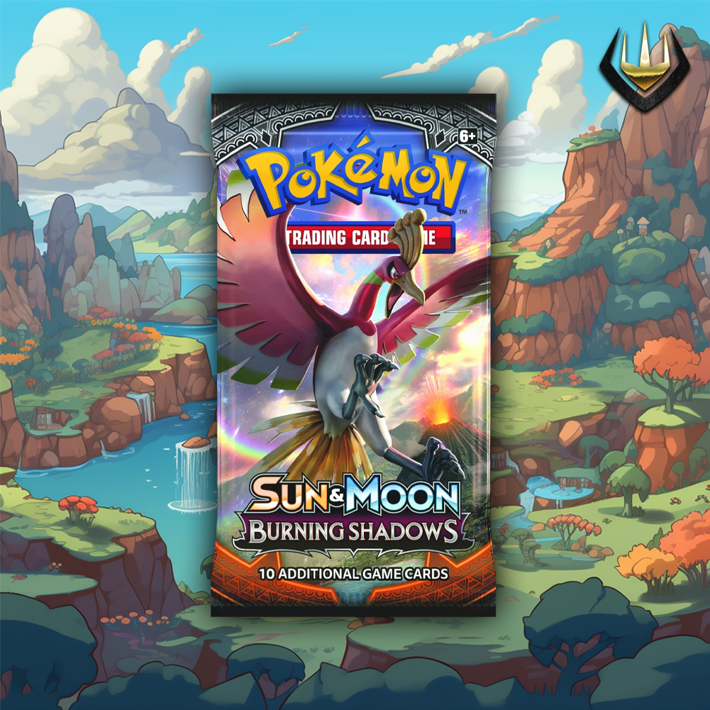 Burning Shadows Pokemon Booster Pack [Random Art]