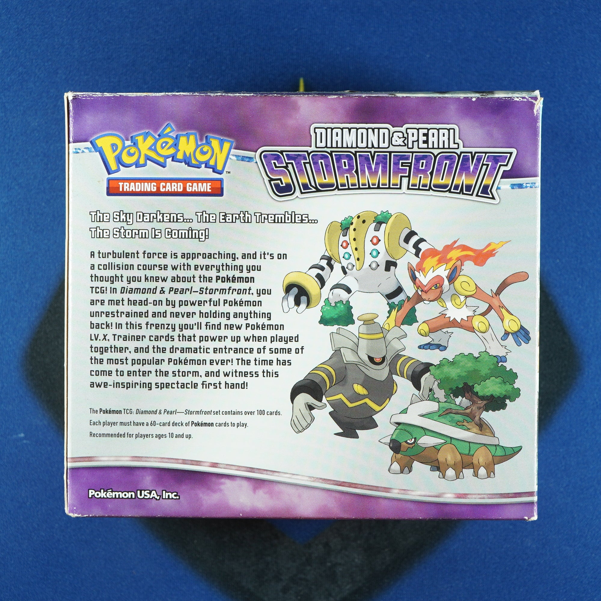 Diamond & Pearl STORMFRONT Empty Box [With Acrylic Case]