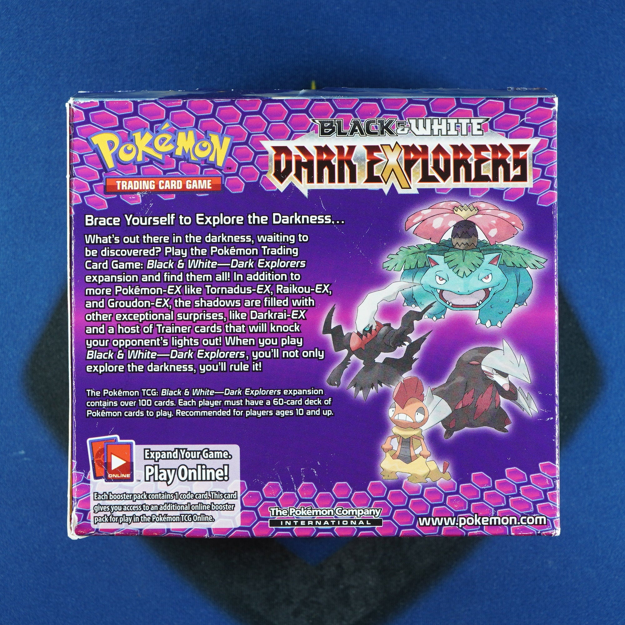 Black & White DARK EXPLORERS Empty Box [With Acrylic Case]