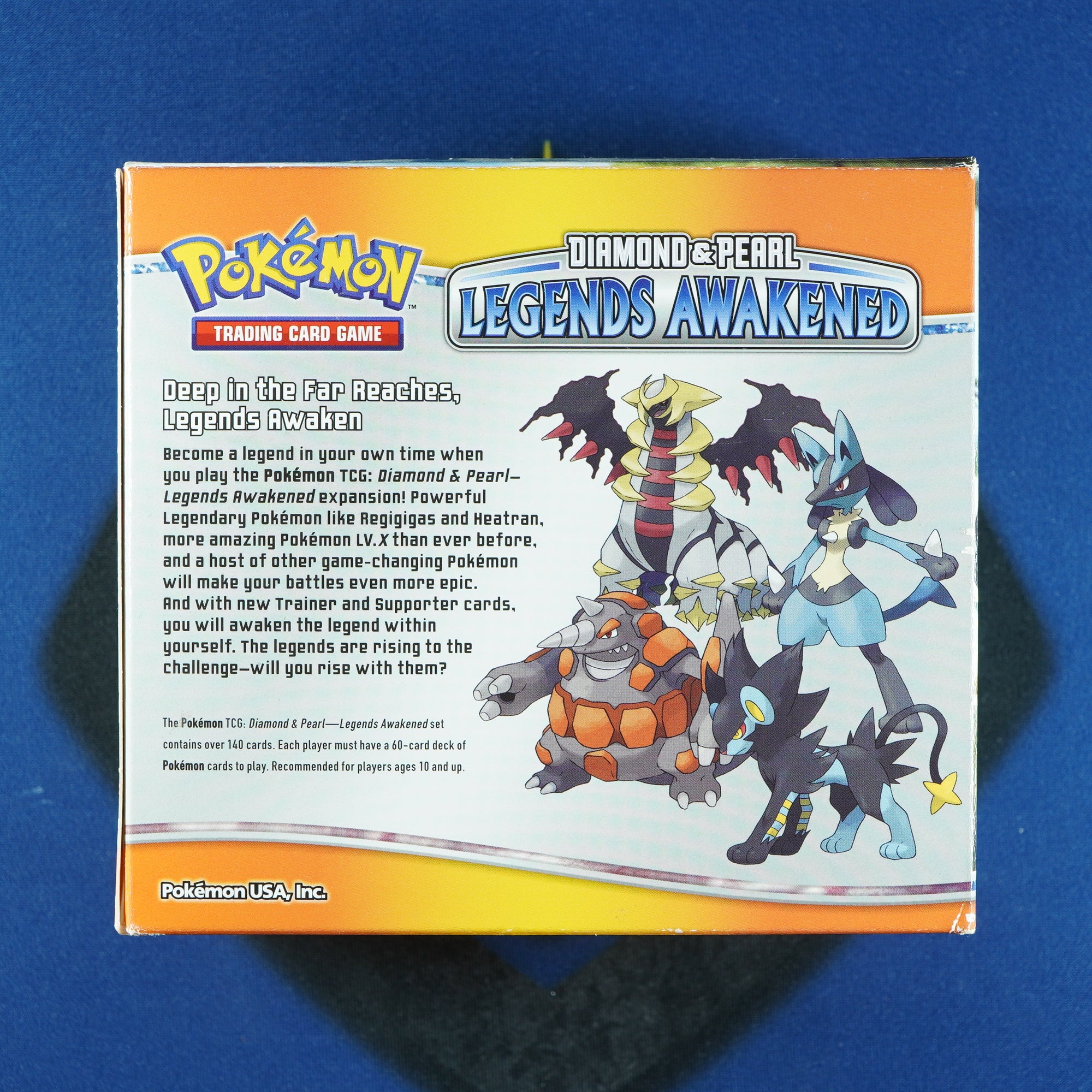 Diamond & Pearl LEGENDS AWAKENED Empty Box [With Acrylic Case]