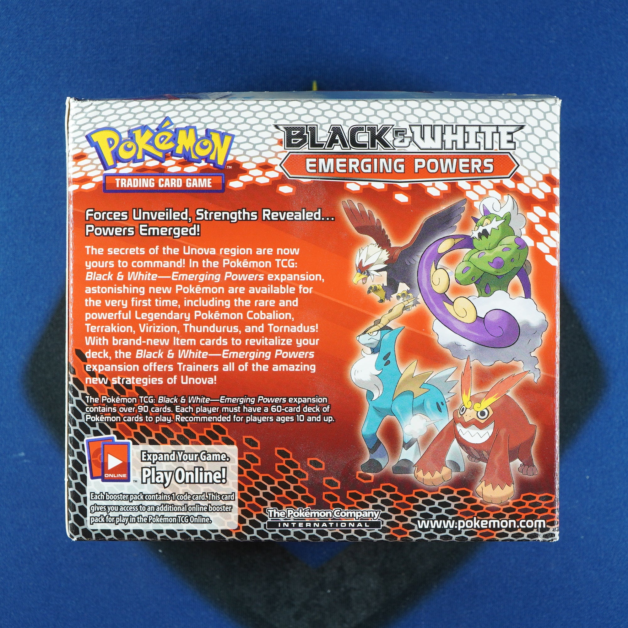 Black & White EMERGING POWERS Empty Box [With Acrylic Case]
