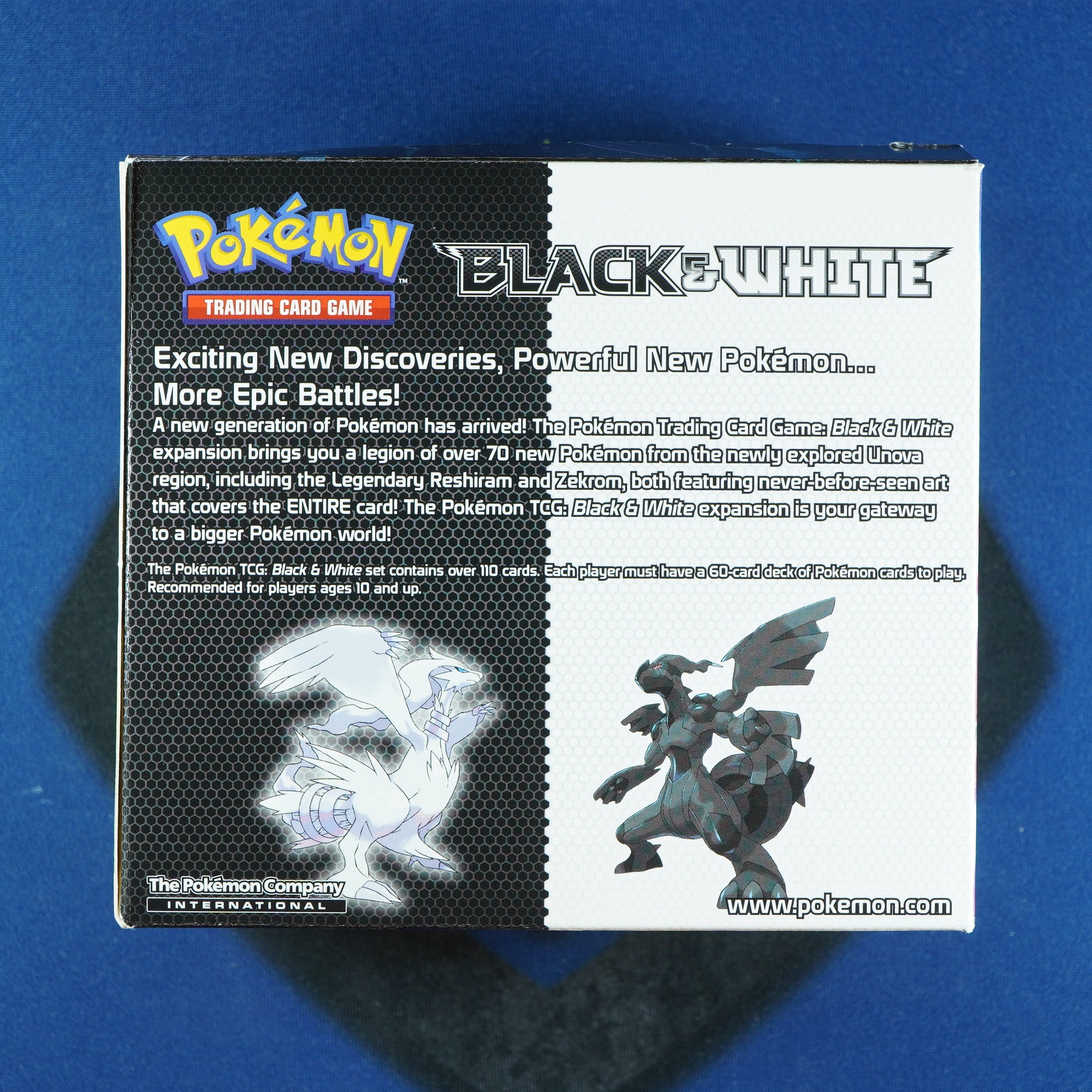 Black & White BASE SET Empty Box [With Acrylic Case]