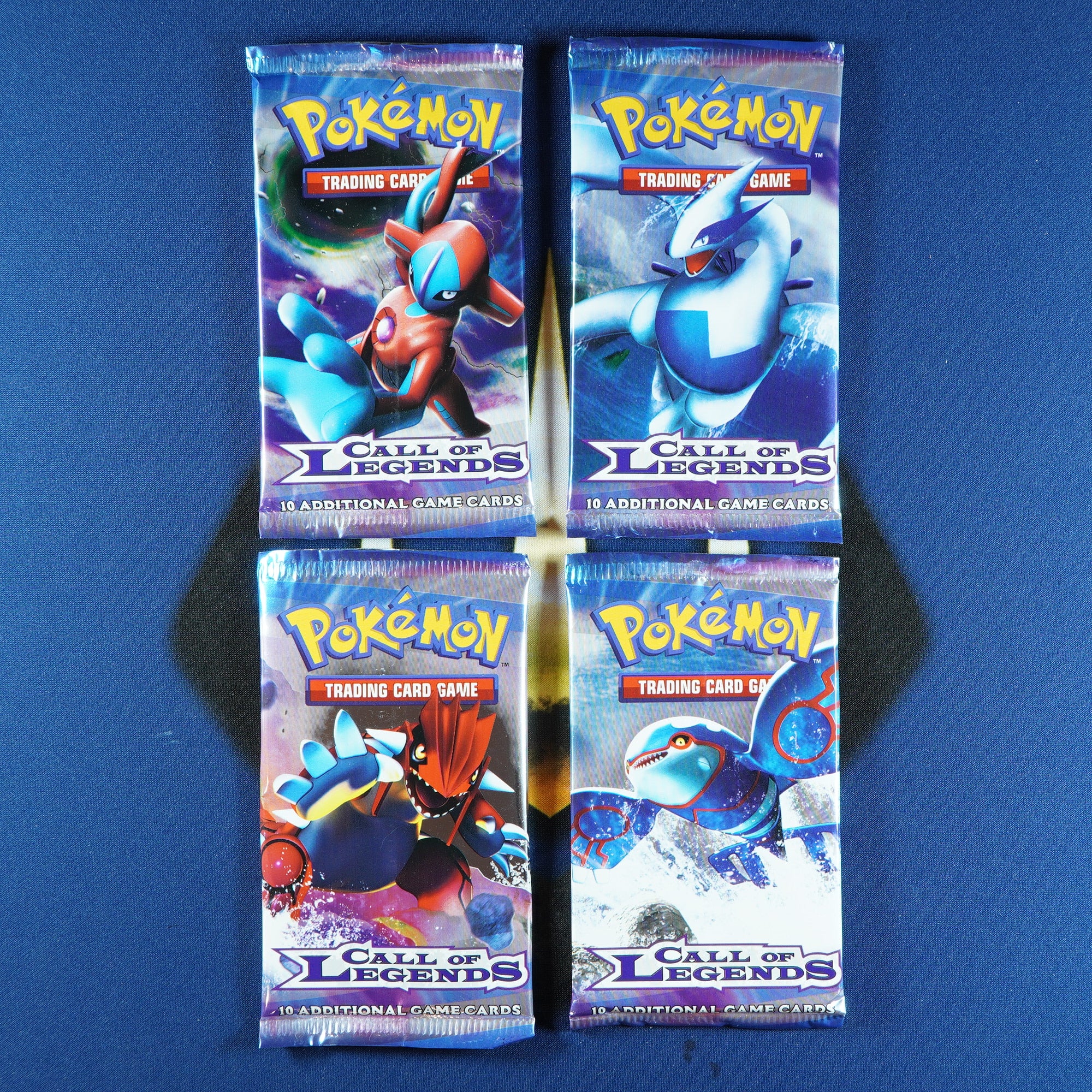 HGSS CALL OF LEGENDS Booster Pack Art Set [Empty]
