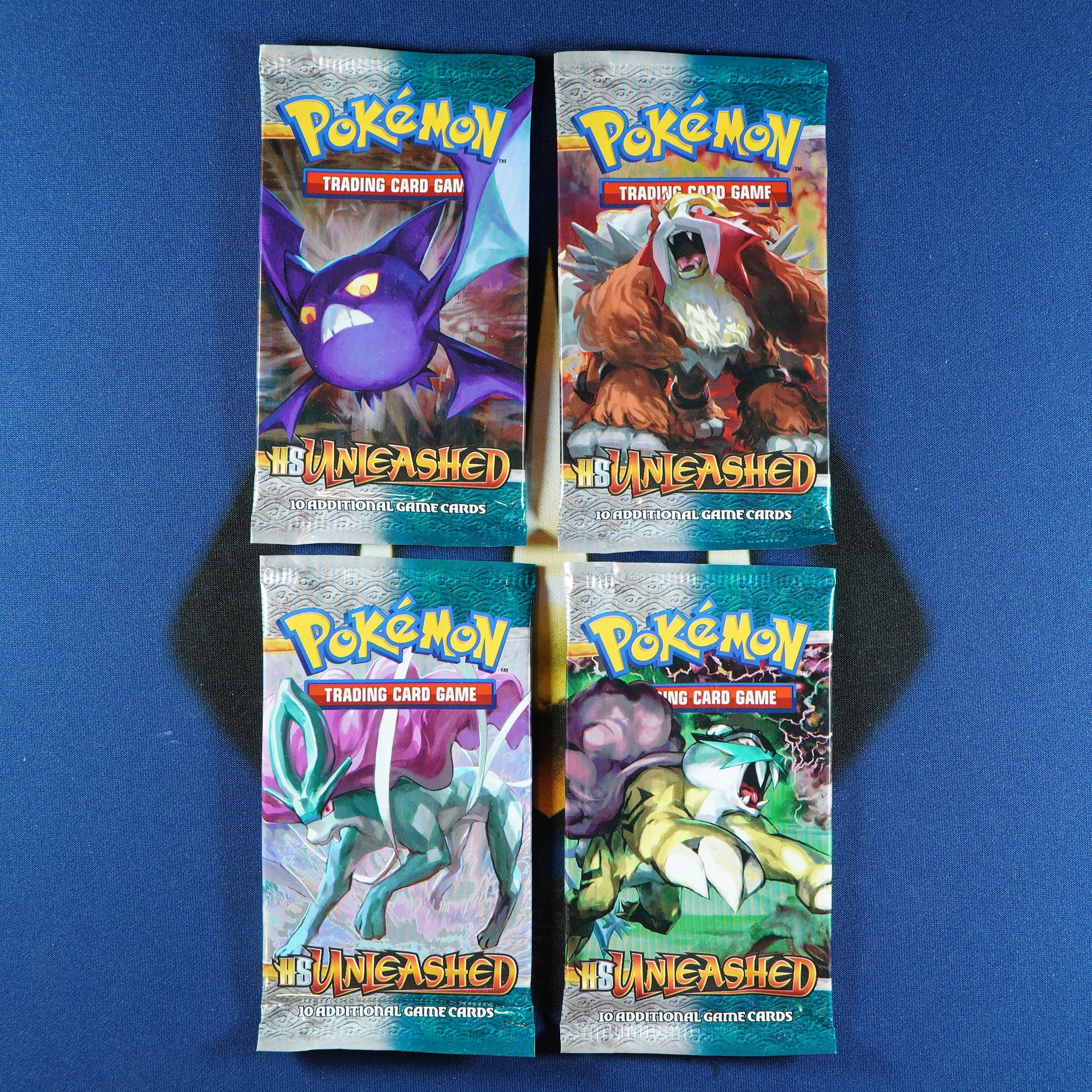 HGSS UNLEASHED Booster Pack Art Set [Empty]