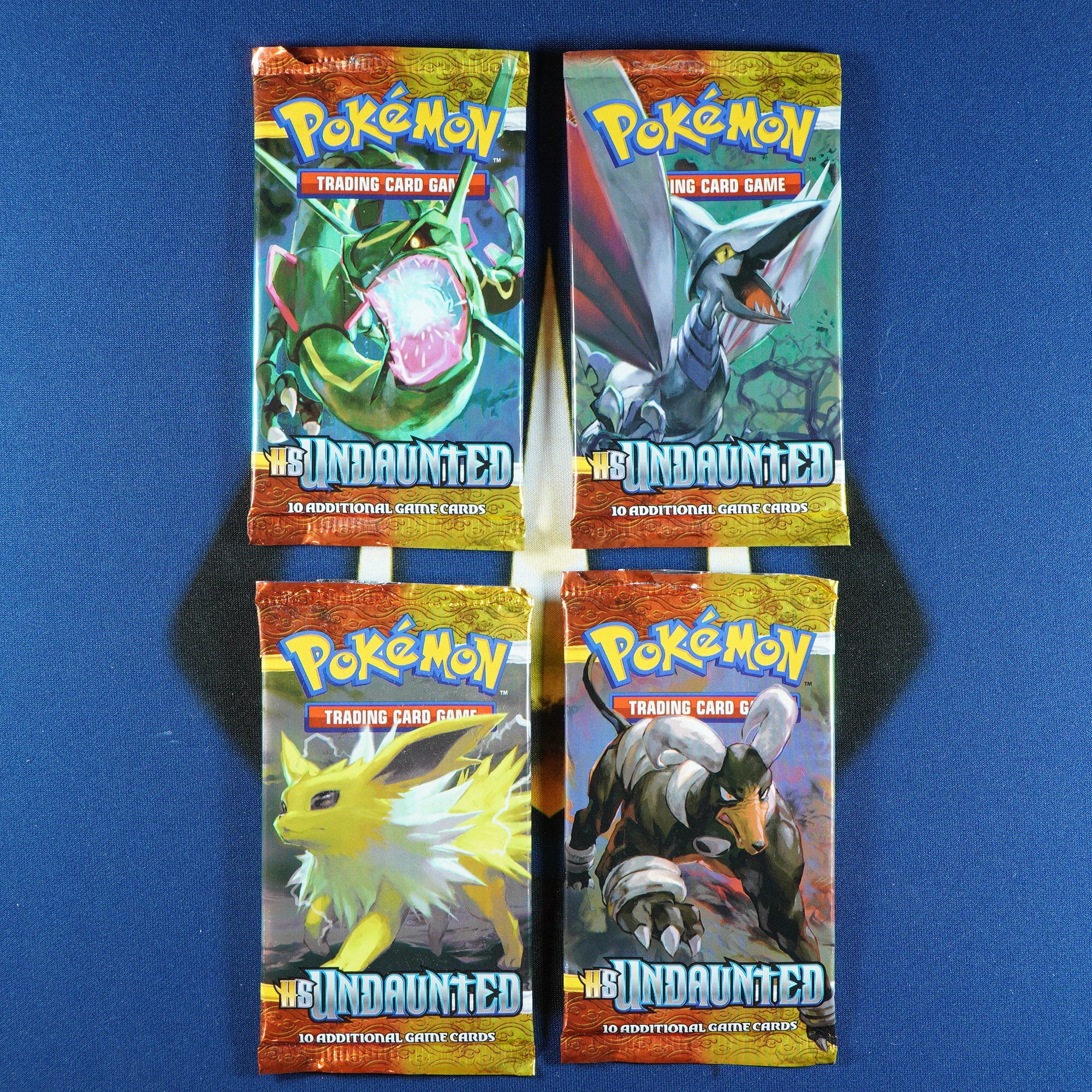 HGSS UNDAUNTED Booster Pack Art Set [Empty]