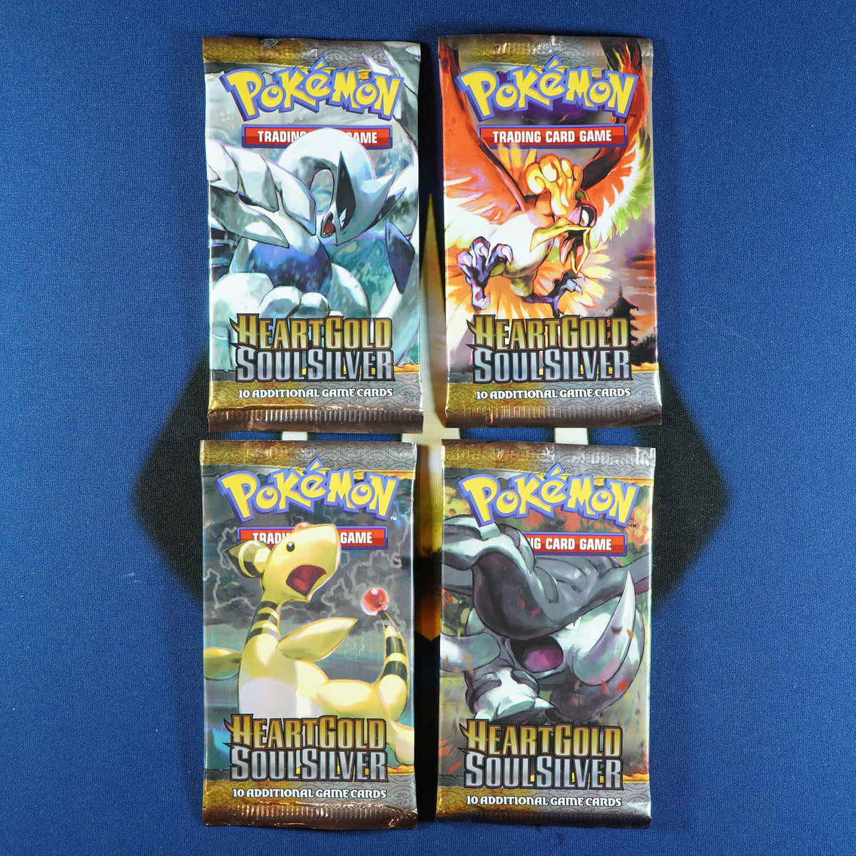 pokemon heart gold soul silver booster pack HeartGold & SoulSilver ART WORK MAY DIFFER FROM PICTURE Heart Gold Soul Silver BASE
