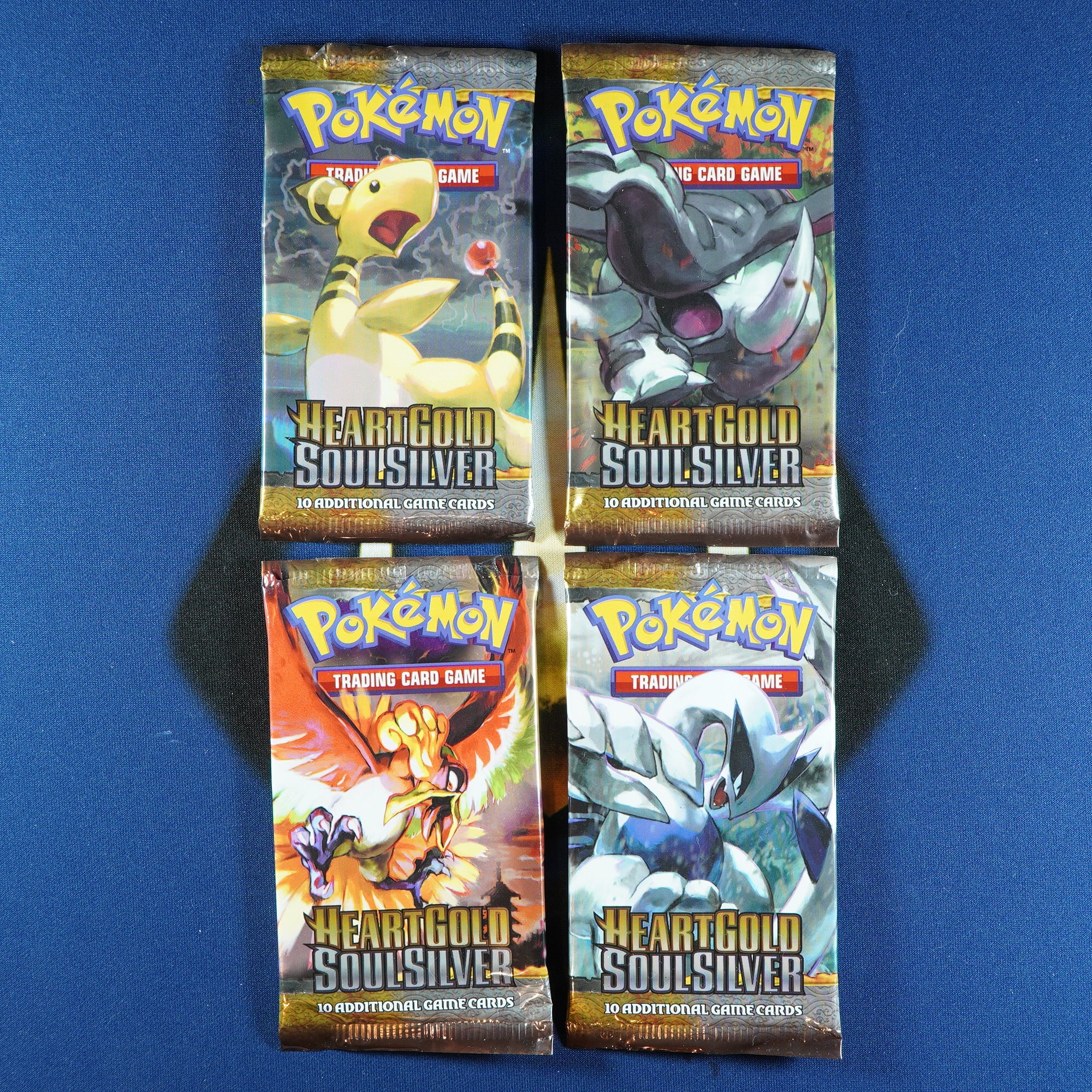 Heart Gold Soul Silver BASE SET Booster Pack Art Set [Empty]
