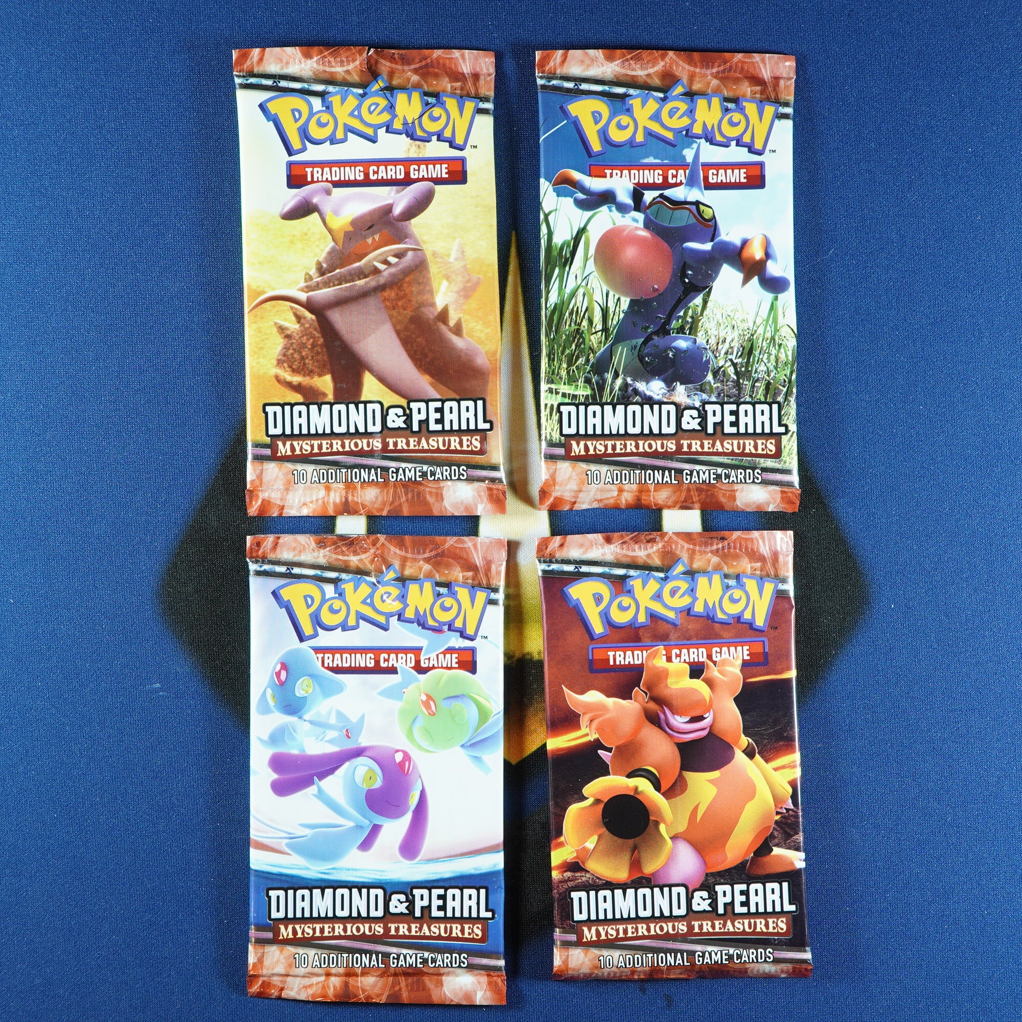 Diamond & Pearl MYSTERIOUS TREASURES Booster Pack Art Set [Empty]
