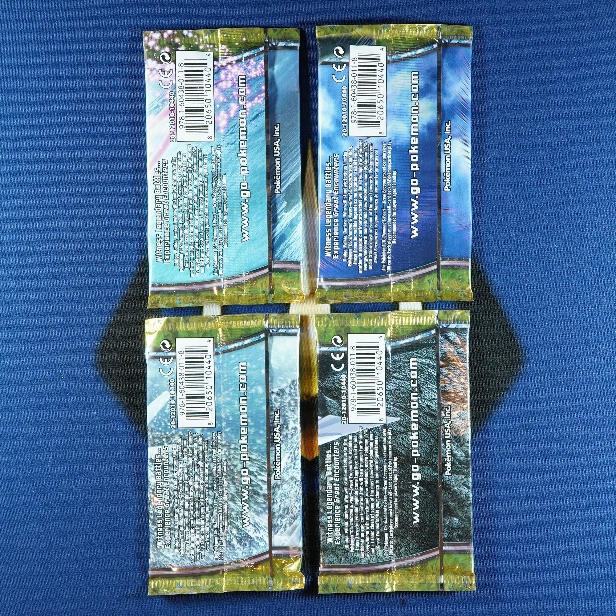 Diamond & Pearl GREAT ENCOUNTERS Booster Pack Art Set [Empty]