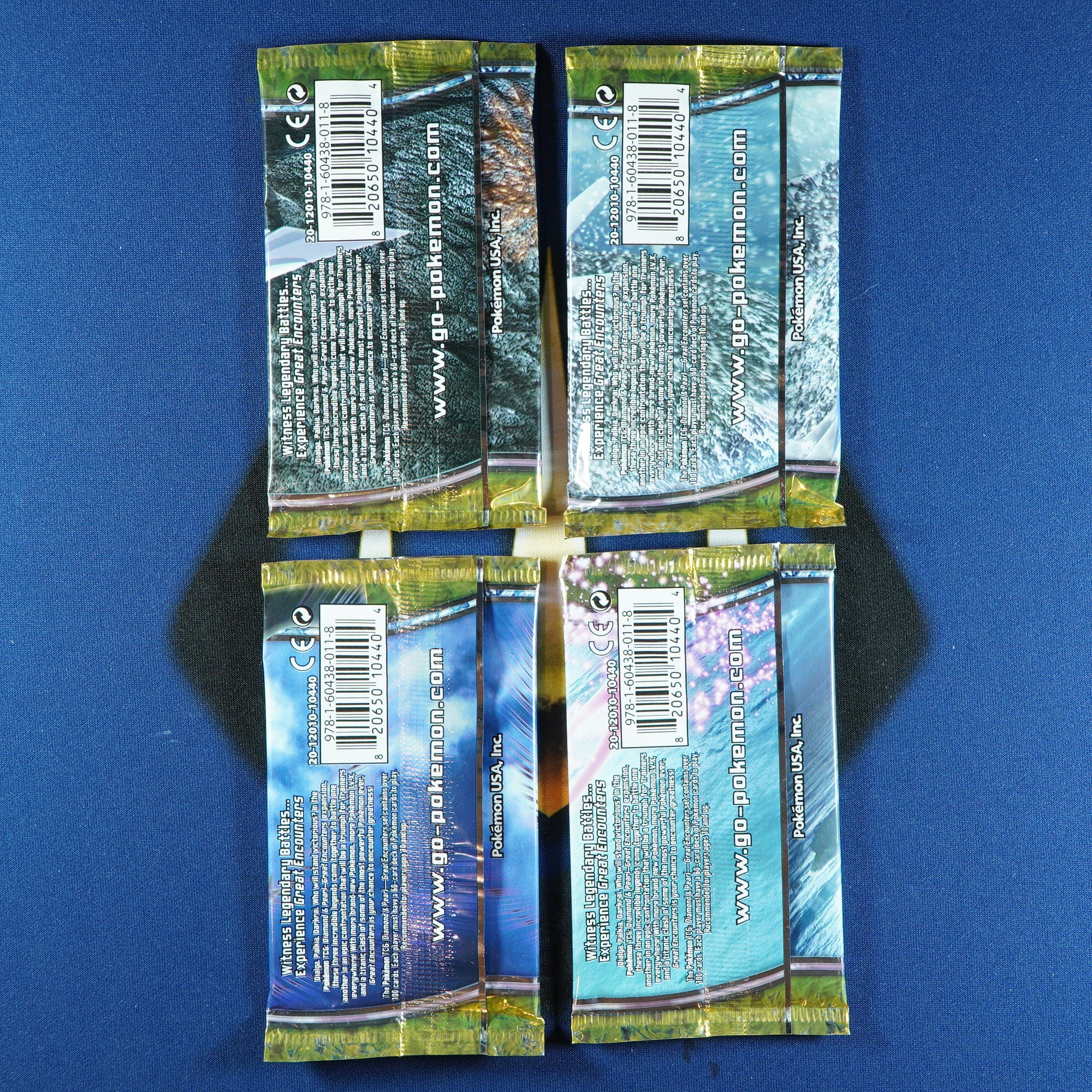 Diamond & Pearl GREAT ENCOUNTERS Booster Pack Art Set [Empty]