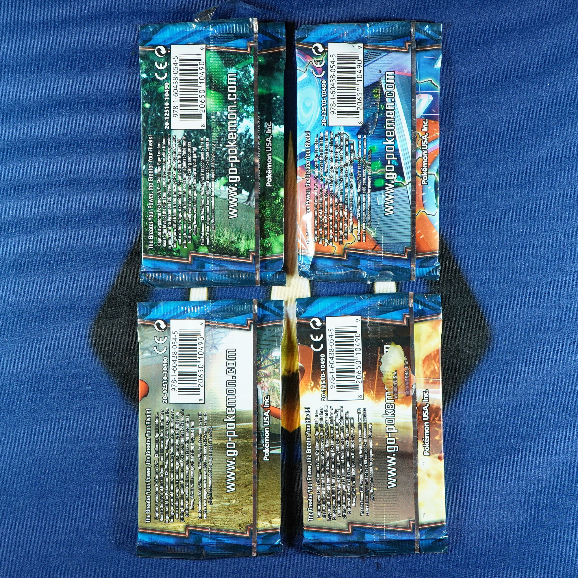 Platinum RISING RIVALS Booster Pack Art Set [Empty]