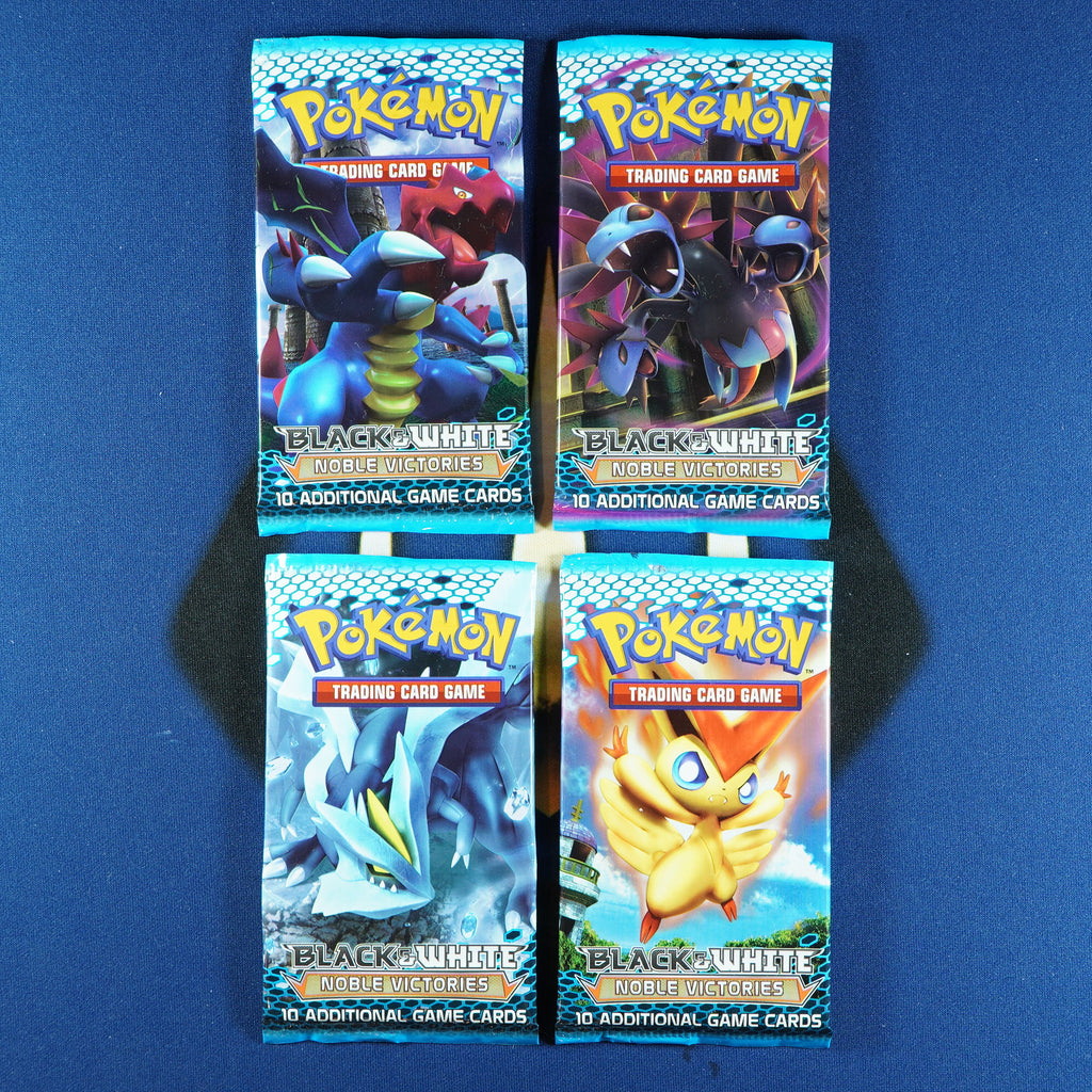 pokemon black and white noble victories booster box Black & White NOBLE VICTORIES Booster Pack Art Set [Empty]