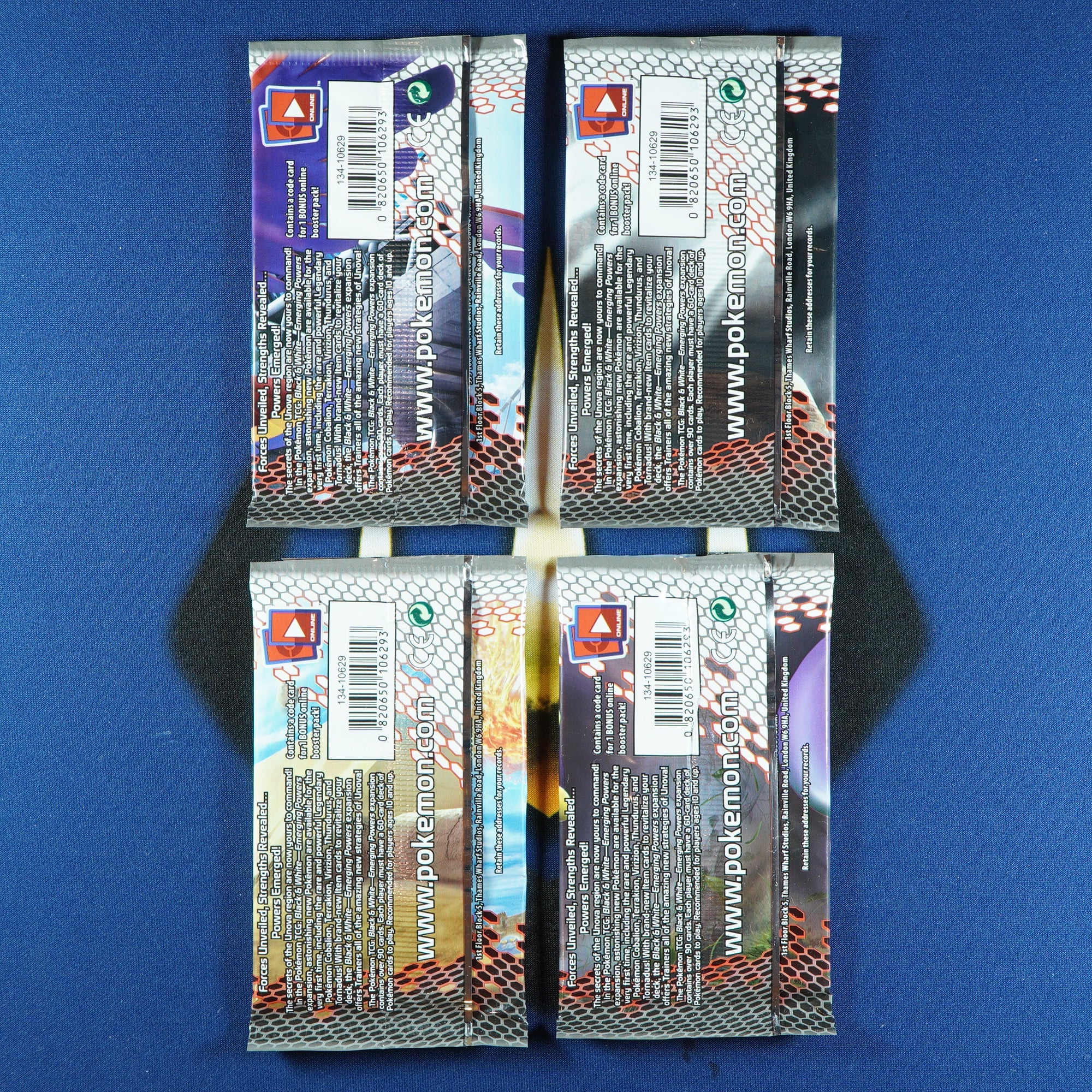 Black & White EMERGING POWERS Booster Pack Art Set [Empty]