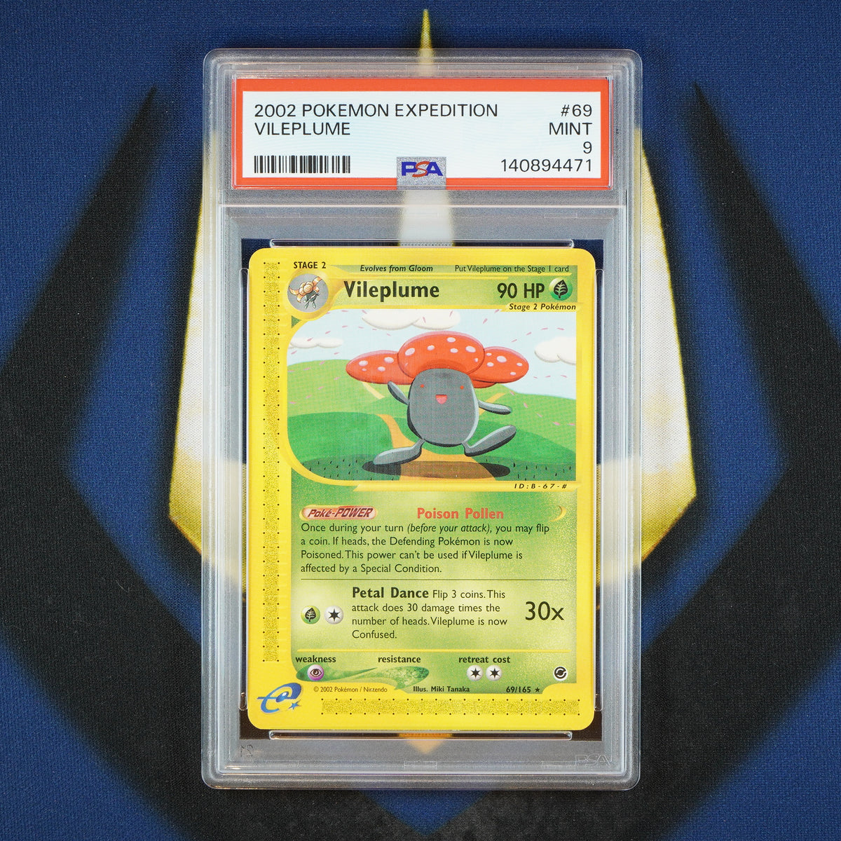 Vileplume 2002 Expedition Rare 69/165 [PSA 9]