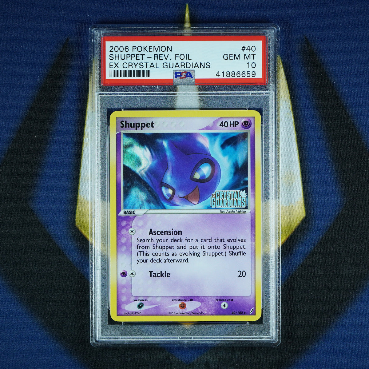 Shuppet EX Crystal Guardians 2006 Reverse Holo 40/100 [PSA 10] POP 12
