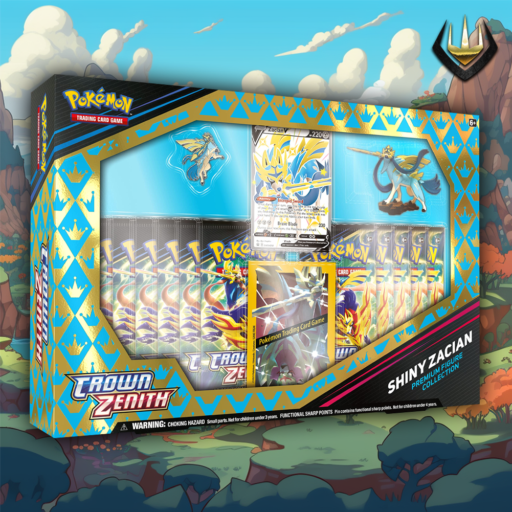 Crown Zenith Pokémon Premium Figure Collection [Shiny Zacian]