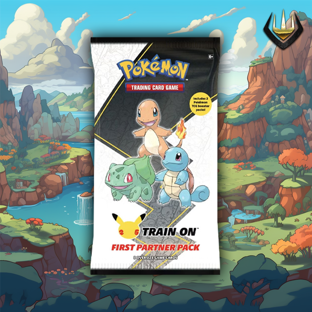 Celebrations Pokemon Jumbo First Partner Card Pack [Picked Randomly From Assortment]