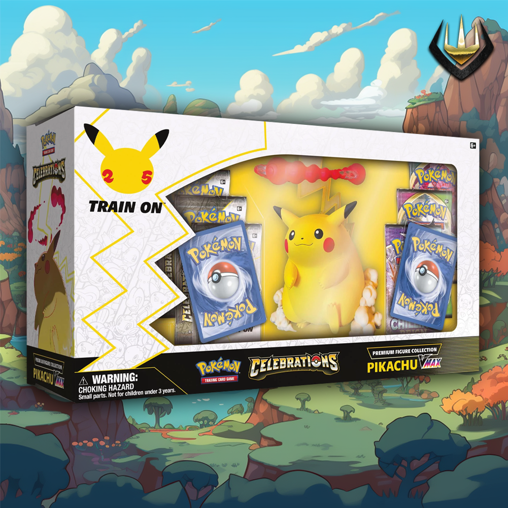 Celebrations Pokémon Premium Figure Collection [Pikachu VMAX]
