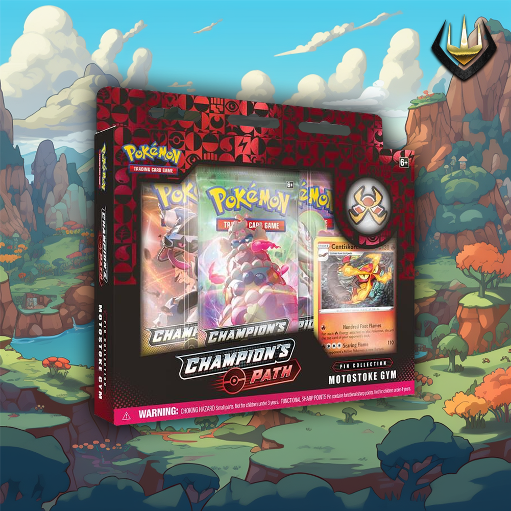 Champion's Path Pokemon Pin Collections [Motostoke Gym - Centiskorch]
