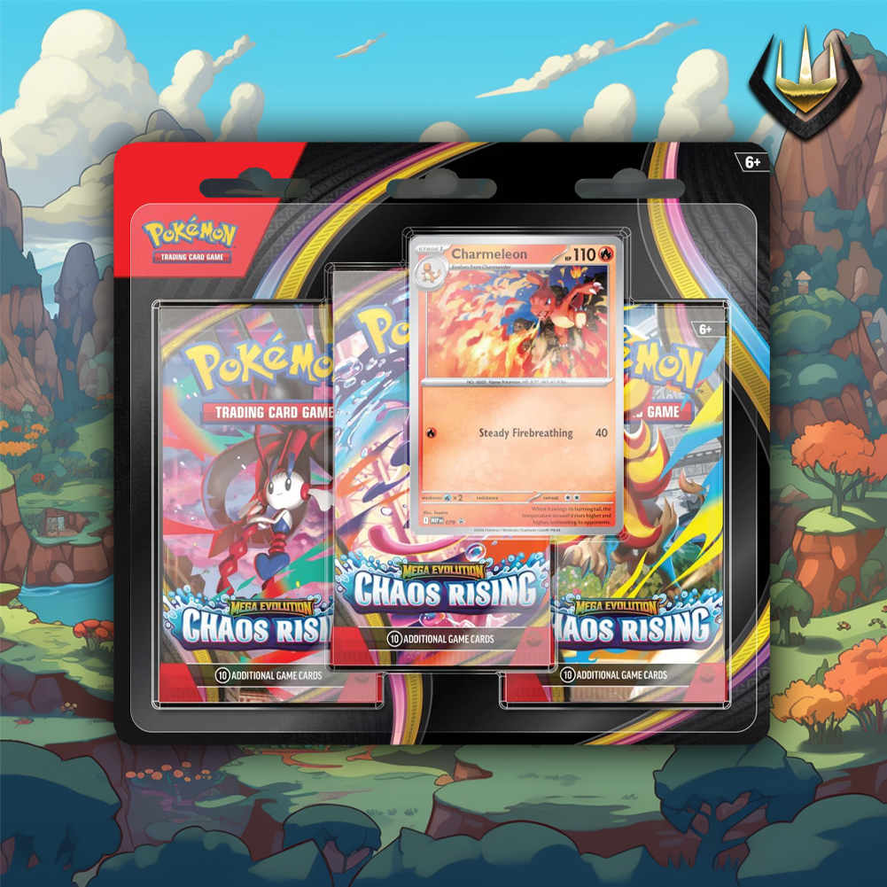 Chaos Rising Pokémon Blister Pack [3 Packs]