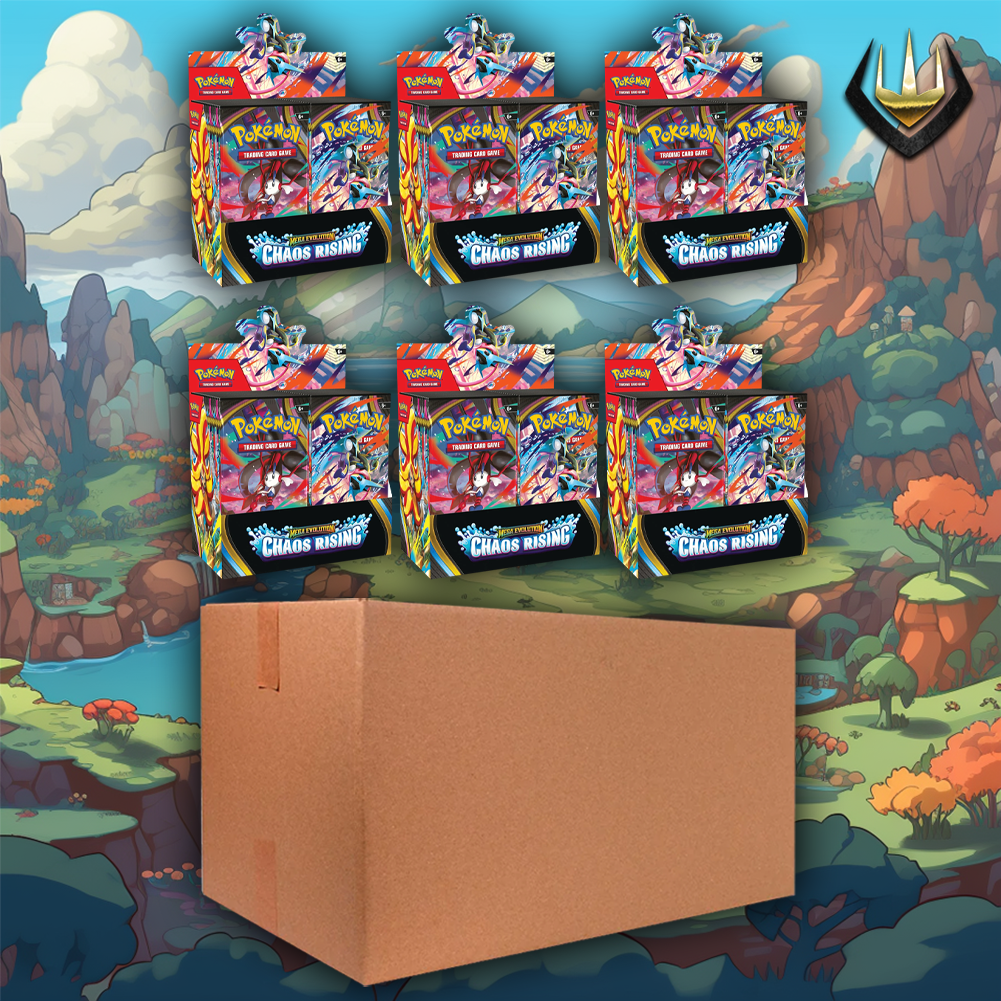 Chaos Rising Pokemon Booster Box Case [6 Boxes/Case]